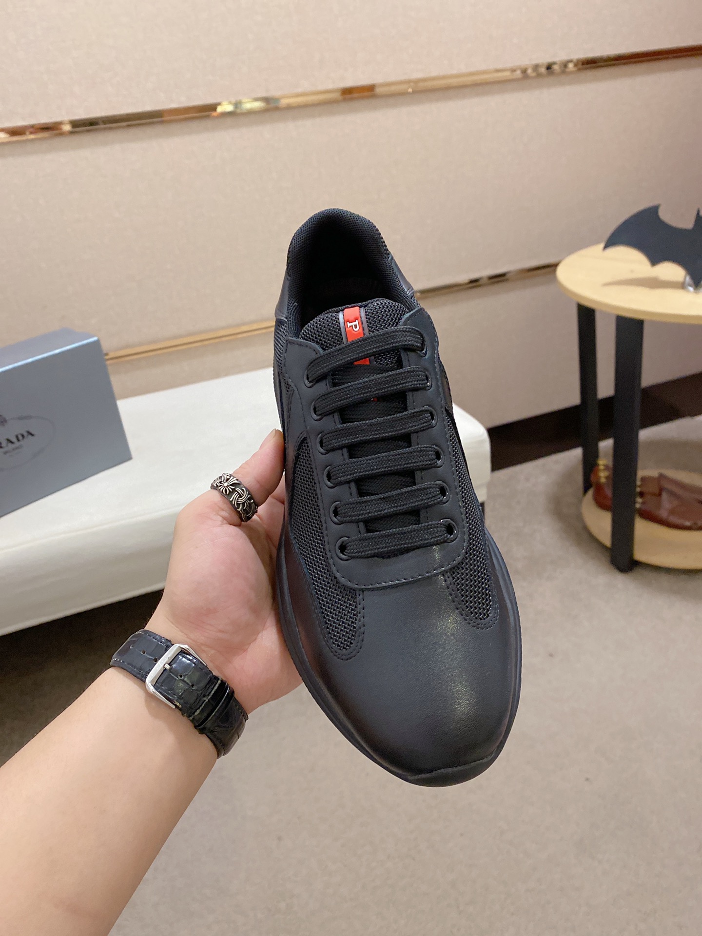 Prada America's Cup sneaker 17 - vstockx