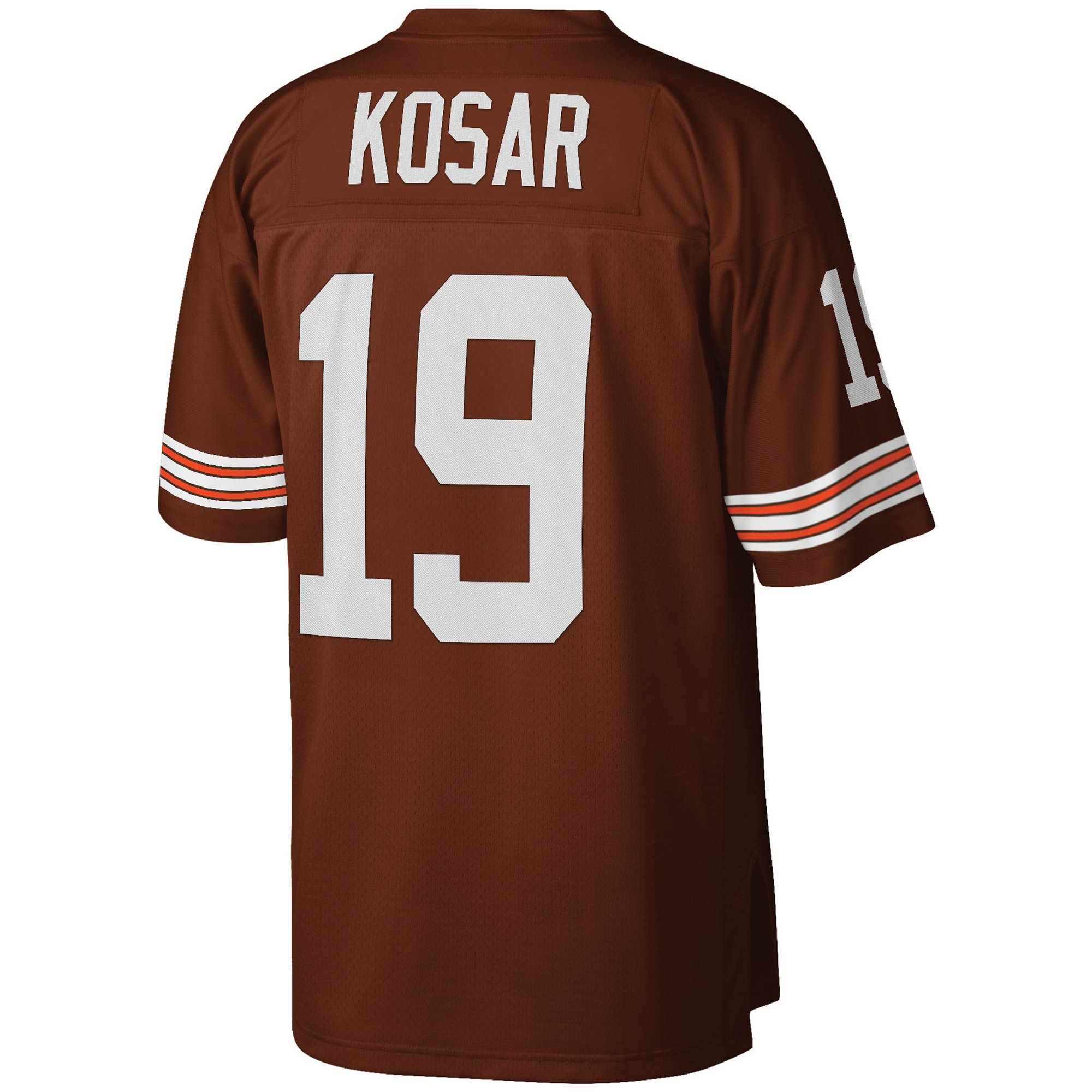 Bernie Kosar Cleveland Browns Mitchell & Ness Legacy Replica Jersey - Brown - vstockx