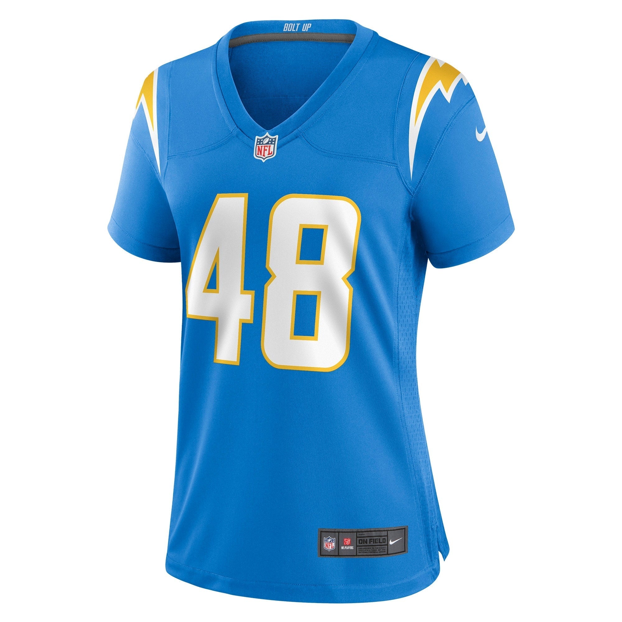 Women's Nike Stone Smartt Powder Blue Los Angeles Chargers Game Player Jersey - vstockx