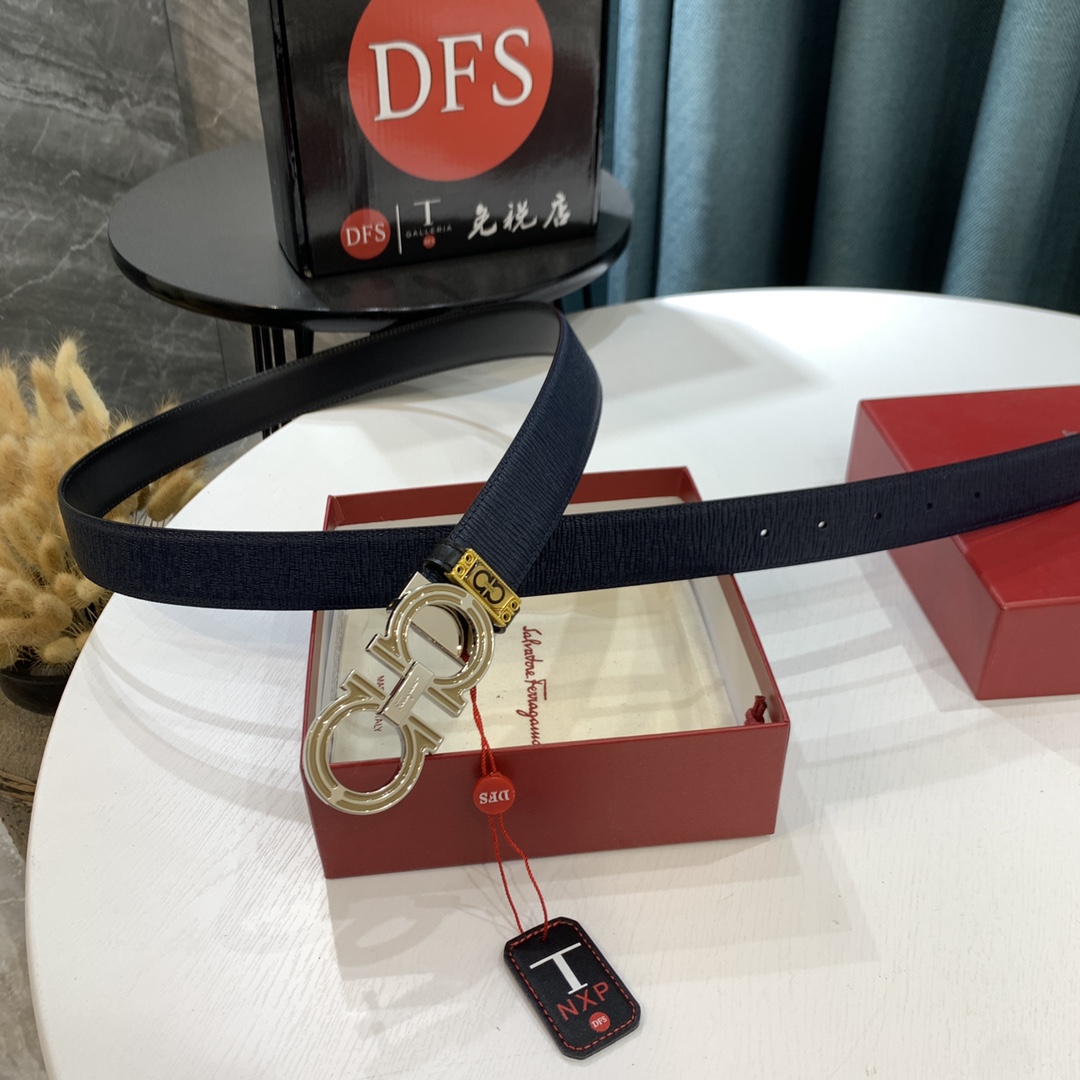 Streetwear Belt Ferragamo 319583 size:3.5cm - vstockx