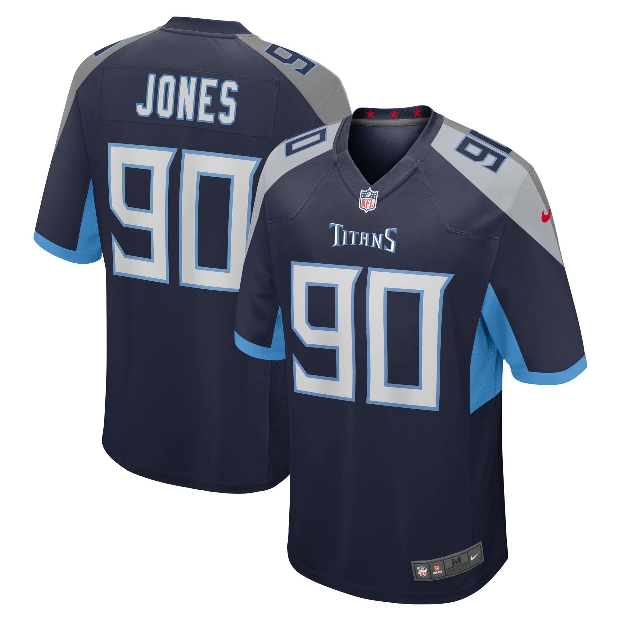 DaQuan Jones Tennessee Titans Nike Game Jersey - Navy - vstockx