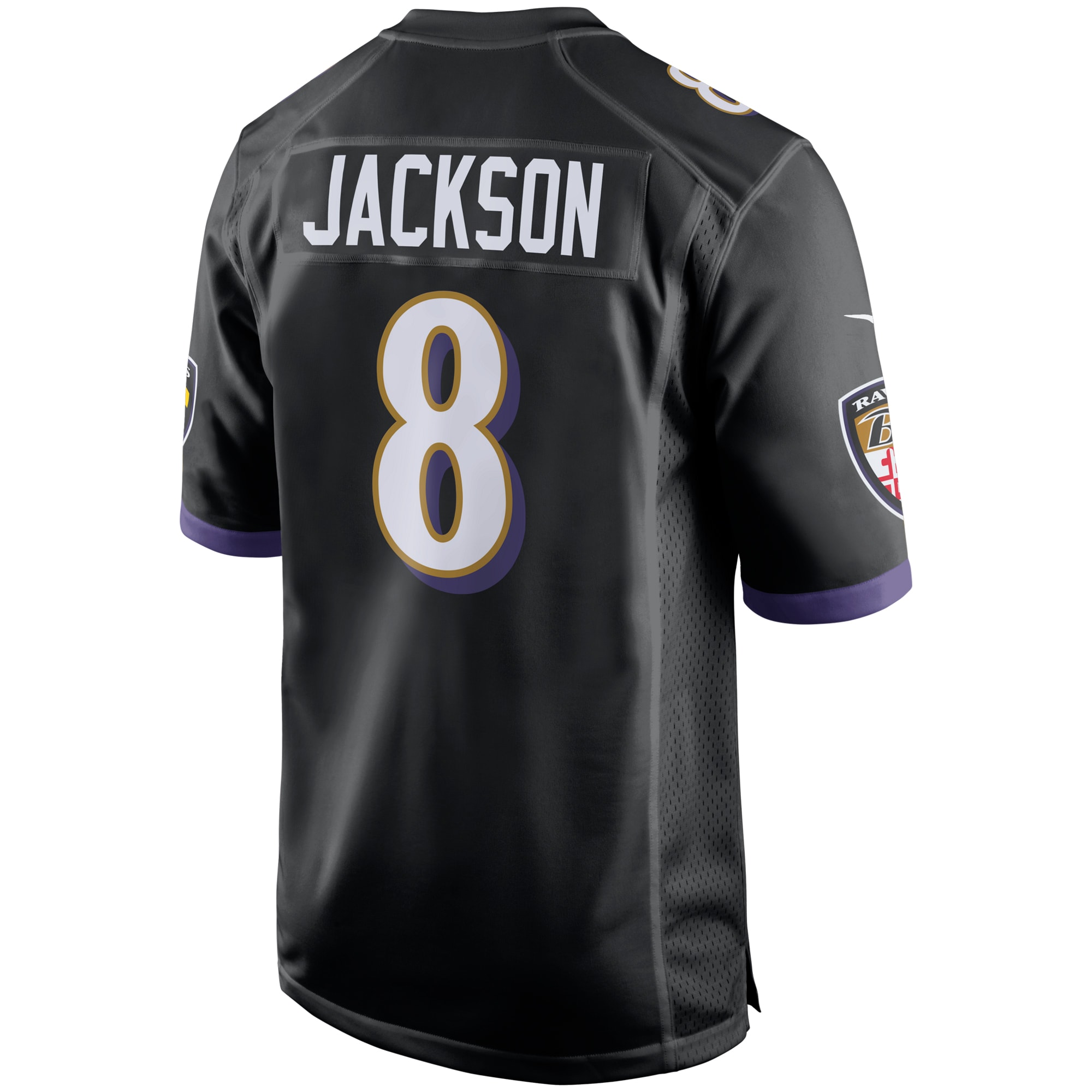Lamar Jackson Baltimore Ravens Nike Game Jersey - Black - vstockx