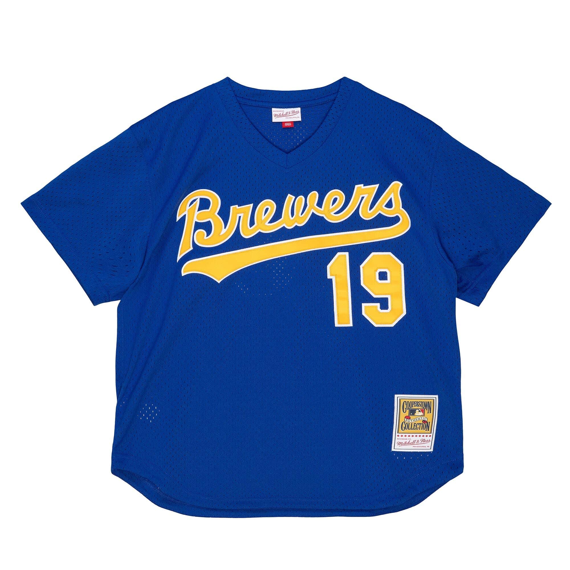 Authentic Robin Yount Milwaukee Brewers 1991 Pullover Jersey - vstockx