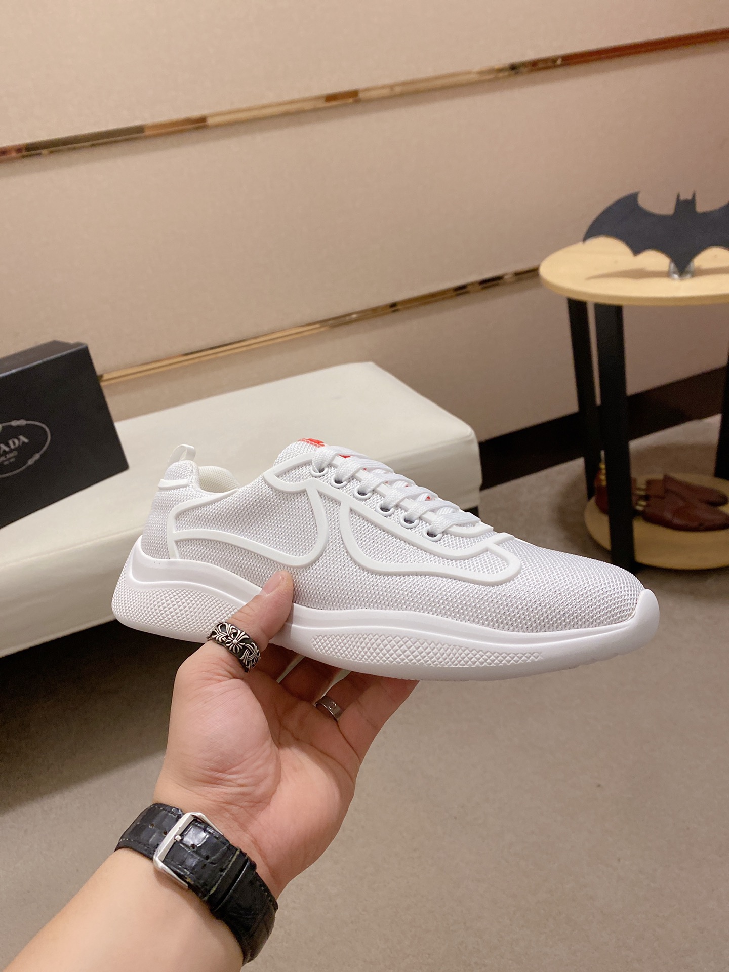 Prada America's Cup sneaker 18 - vstockx