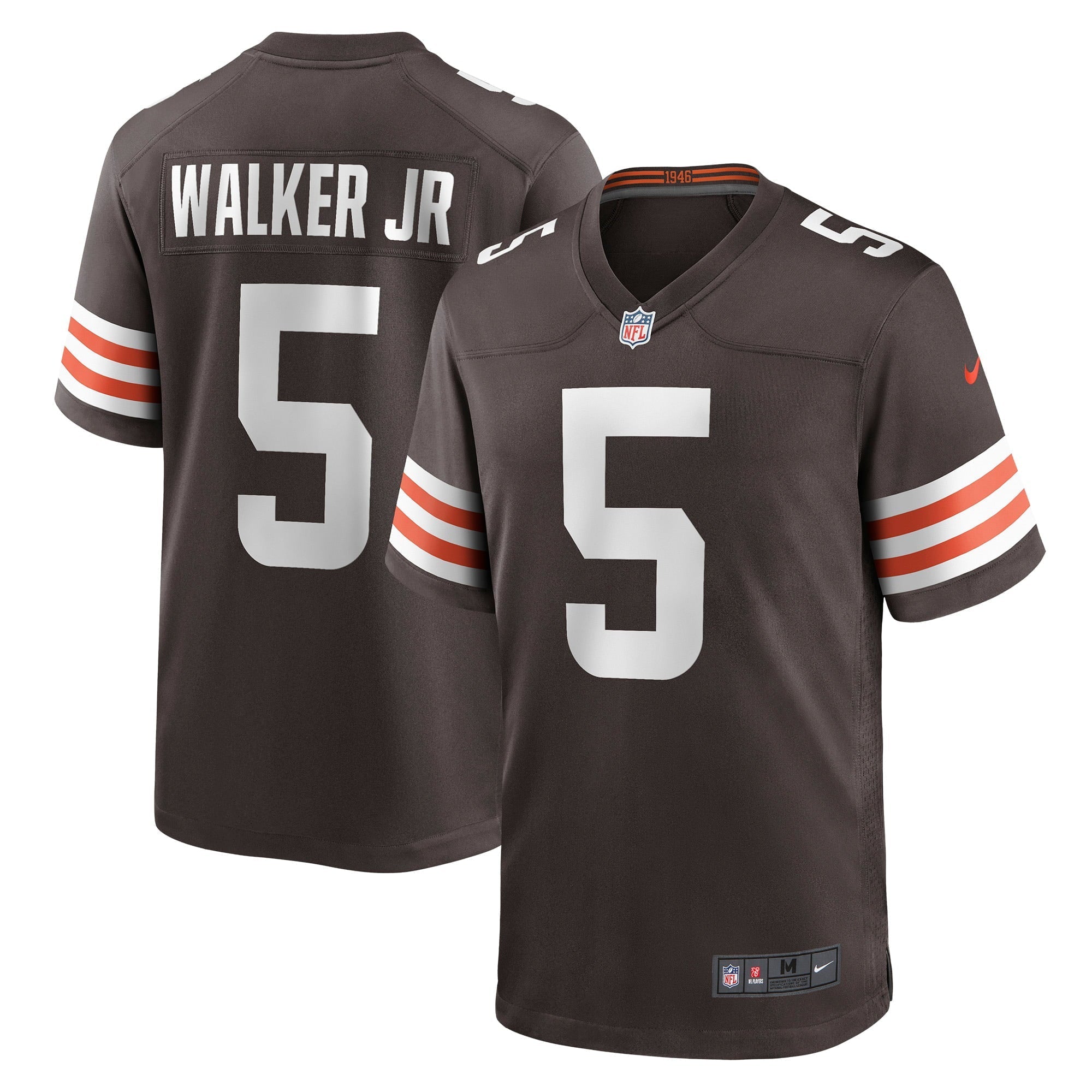 Men's Nike Anthony Walker Jr. Brown Cleveland Browns Player Game Jersey - vstockx