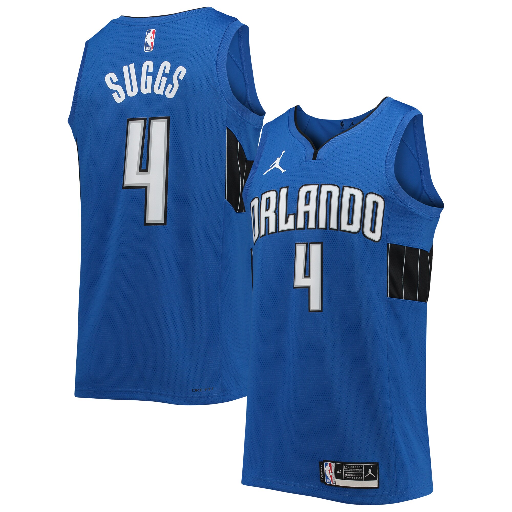 Jalen Suggs Orlando Magic Jordans Brand 2021/22 Swingman Jersey - Statement Edition - Blue - vstockx