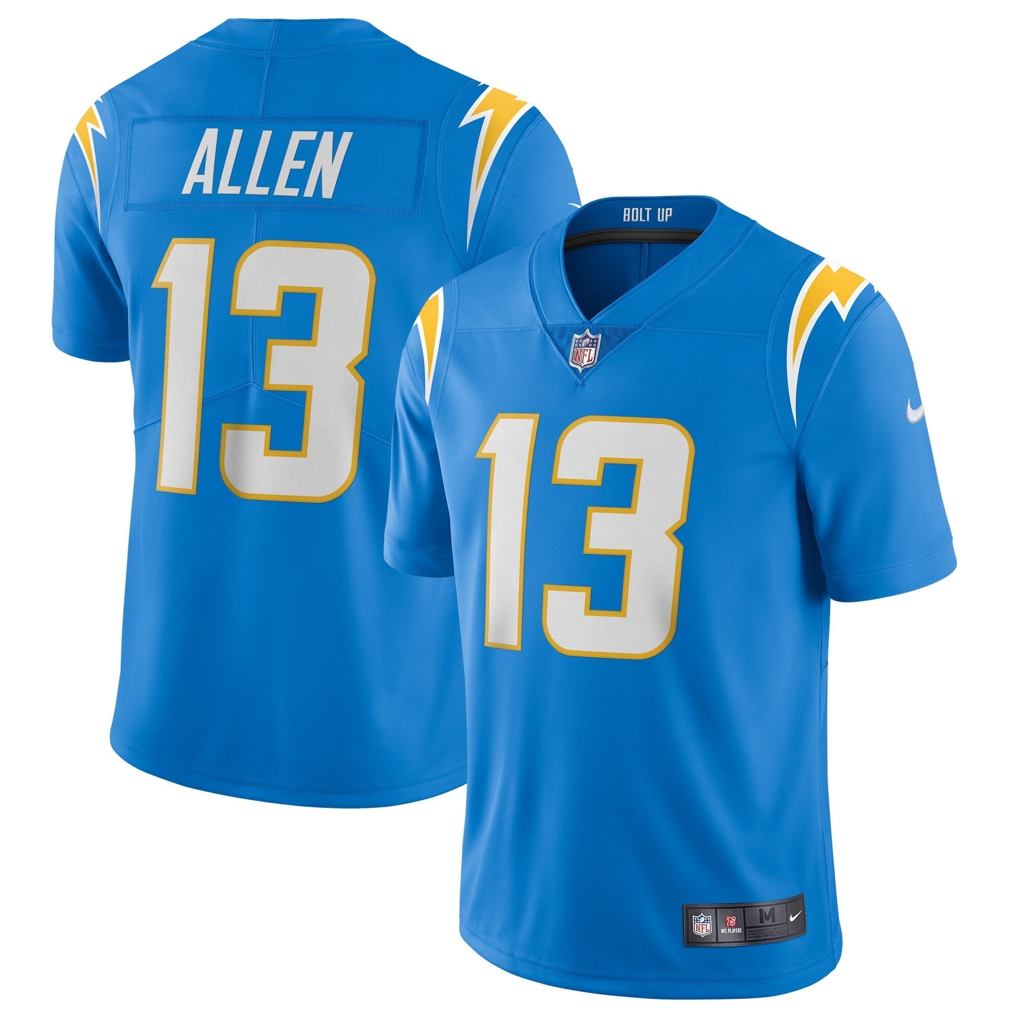 Men's Nike Keenan Allen Powder Blue Los Angeles Chargers Vapor Limited Jersey - vstockx