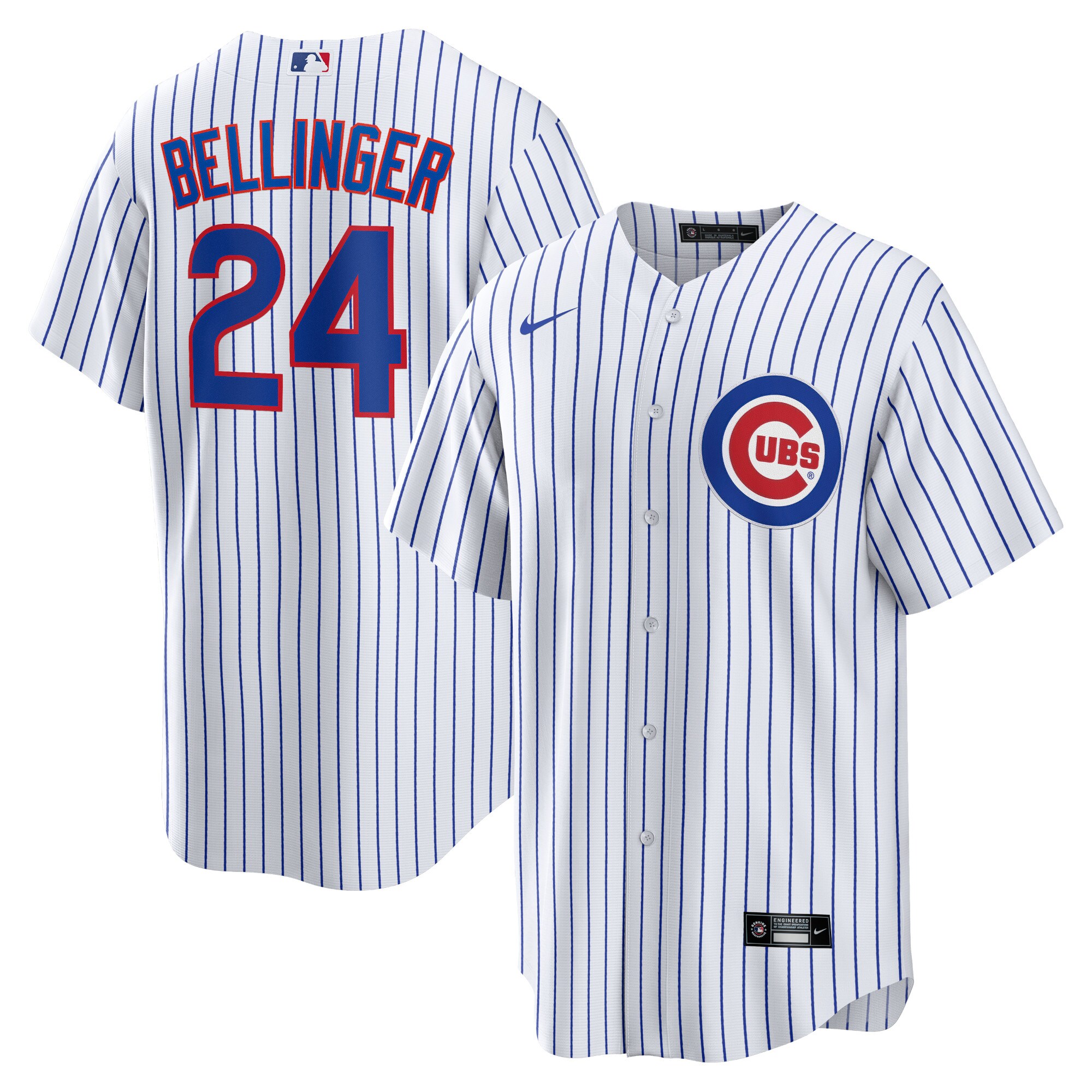 Cody Bellinger Chicago Cubs Nike Home Official Replica Player Jersey - White/Royal - vstockx