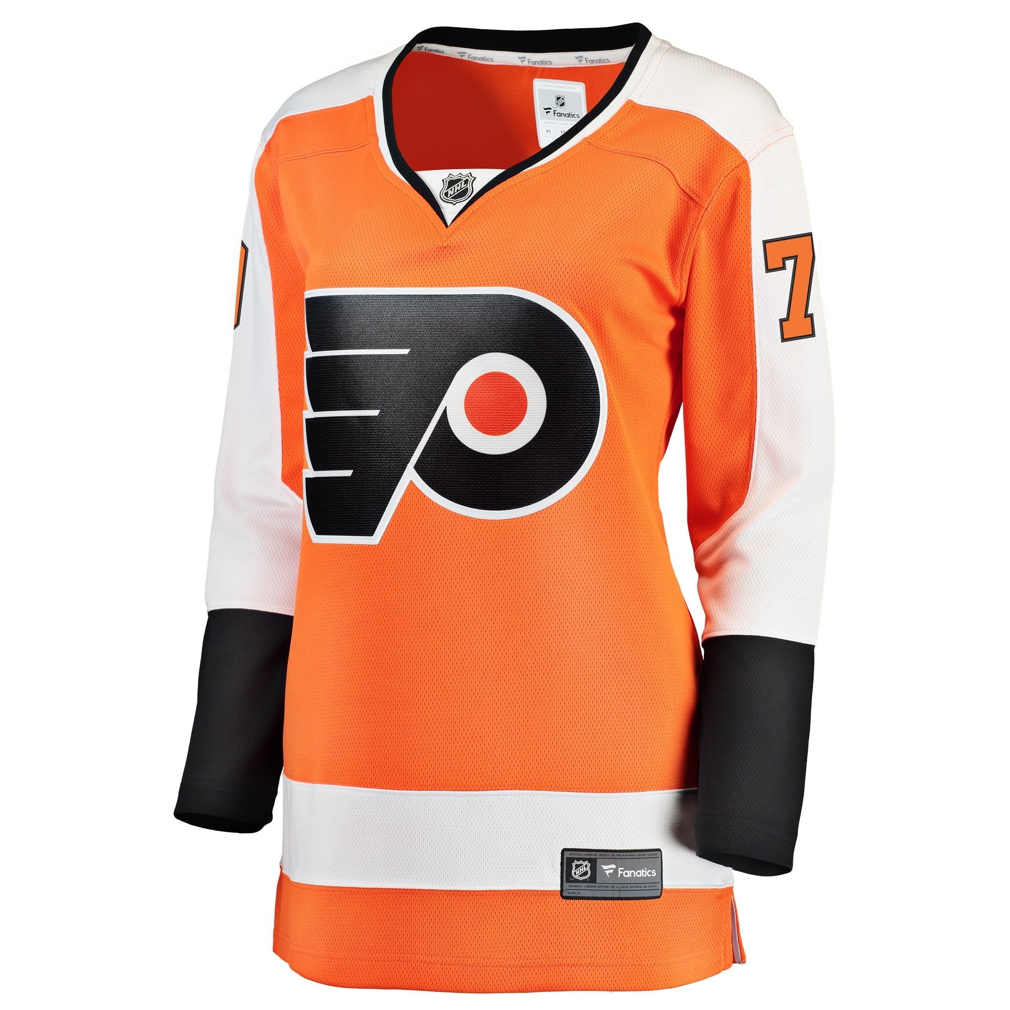Carter Hart Philadelphia Flyers Fanatics Branded Women's Home Premier Breakaway Player Jersey - Orange - vstockx