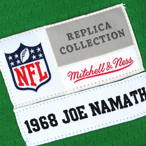 Joe Namath New York Jets Mitchell & Ness Retired Player Legacy Replica Jersey - Green - vstockx
