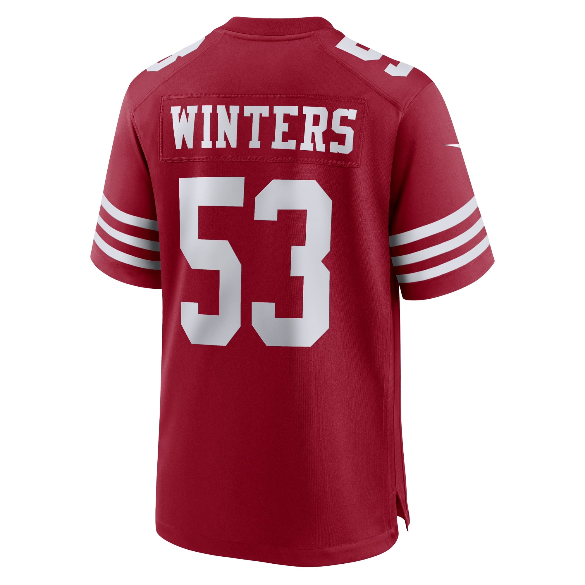 Men's Nike Dee Winters Scarlet San Francisco 49ers Team Game Jersey - vstockx