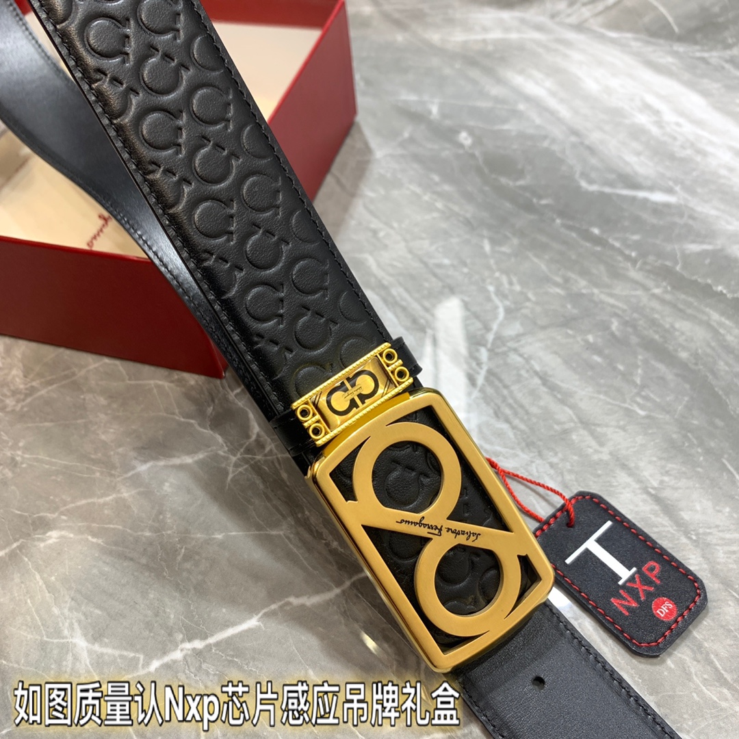 Streetwear Belt Ferragamo 319396 size:3.5cm - vstockx