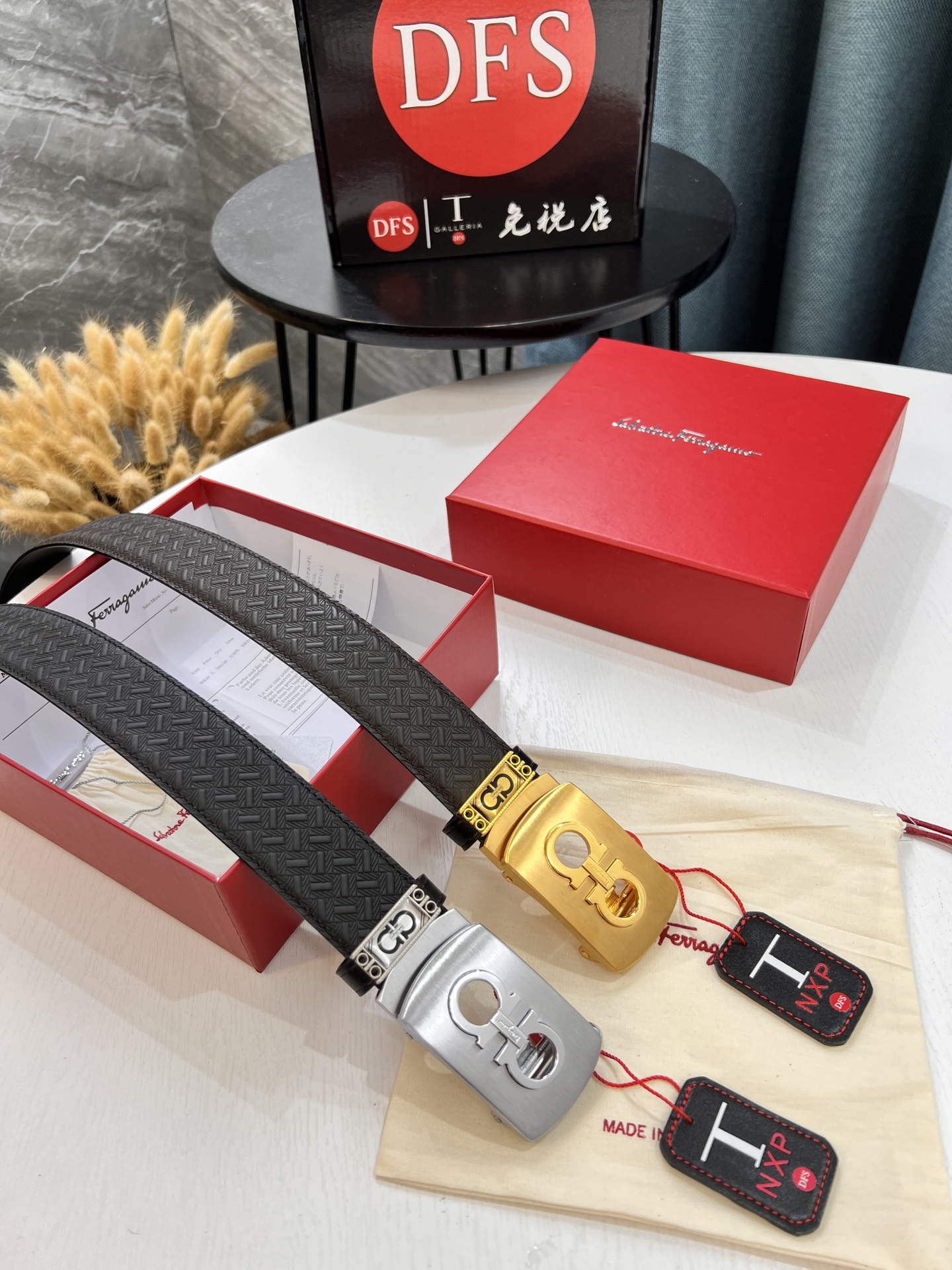 Streetwear Belt Ferragamo 319676 size:3.5cm - vstockx