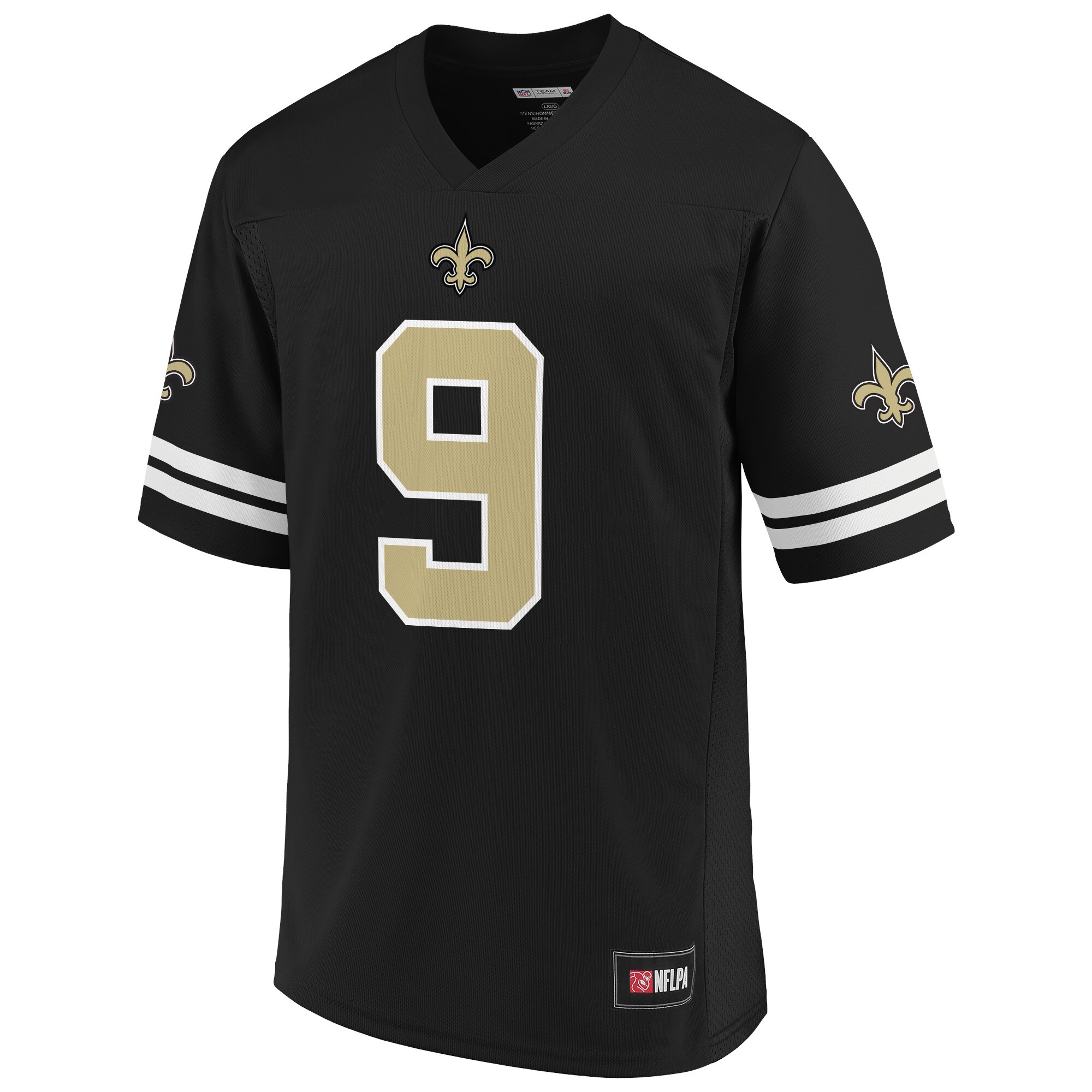 Men's NFL Pro Line by Drew Brees Black New Orleans Saints Player Jersey - vstockx
