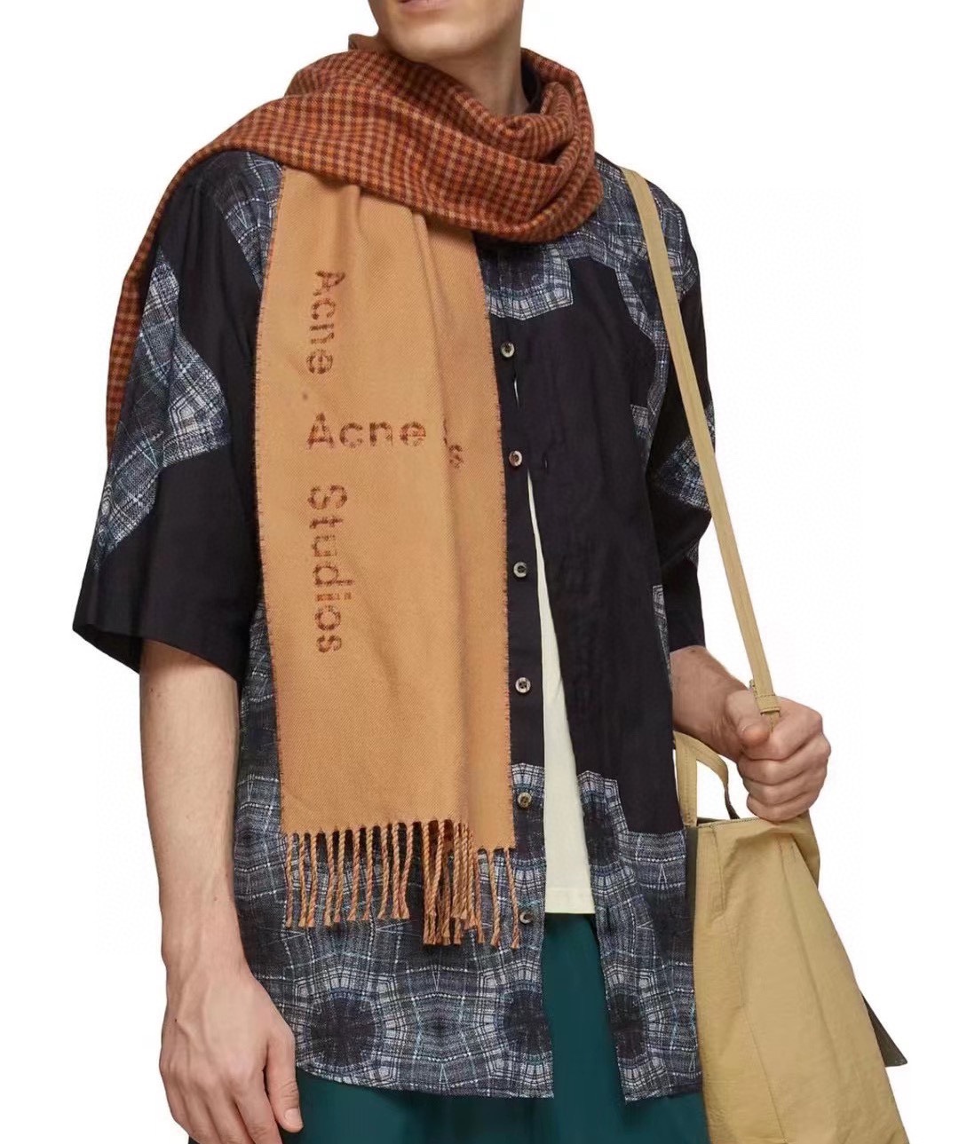Streetwear Scarf Acne 328856 SIZE:200×30cm - vstockx
