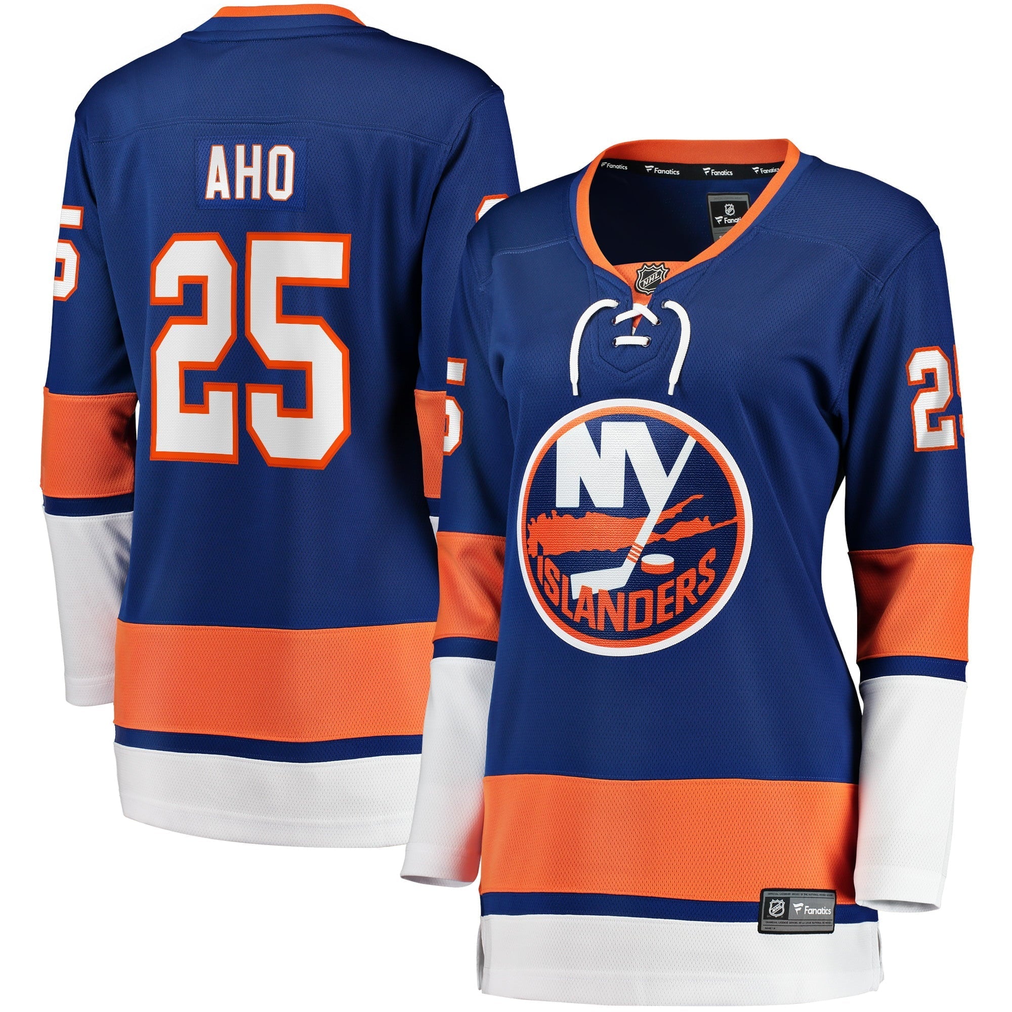 Women's Fanatics Branded Sebastian Aho Royal New York Islanders Home Breakaway Player Jersey - vstockx