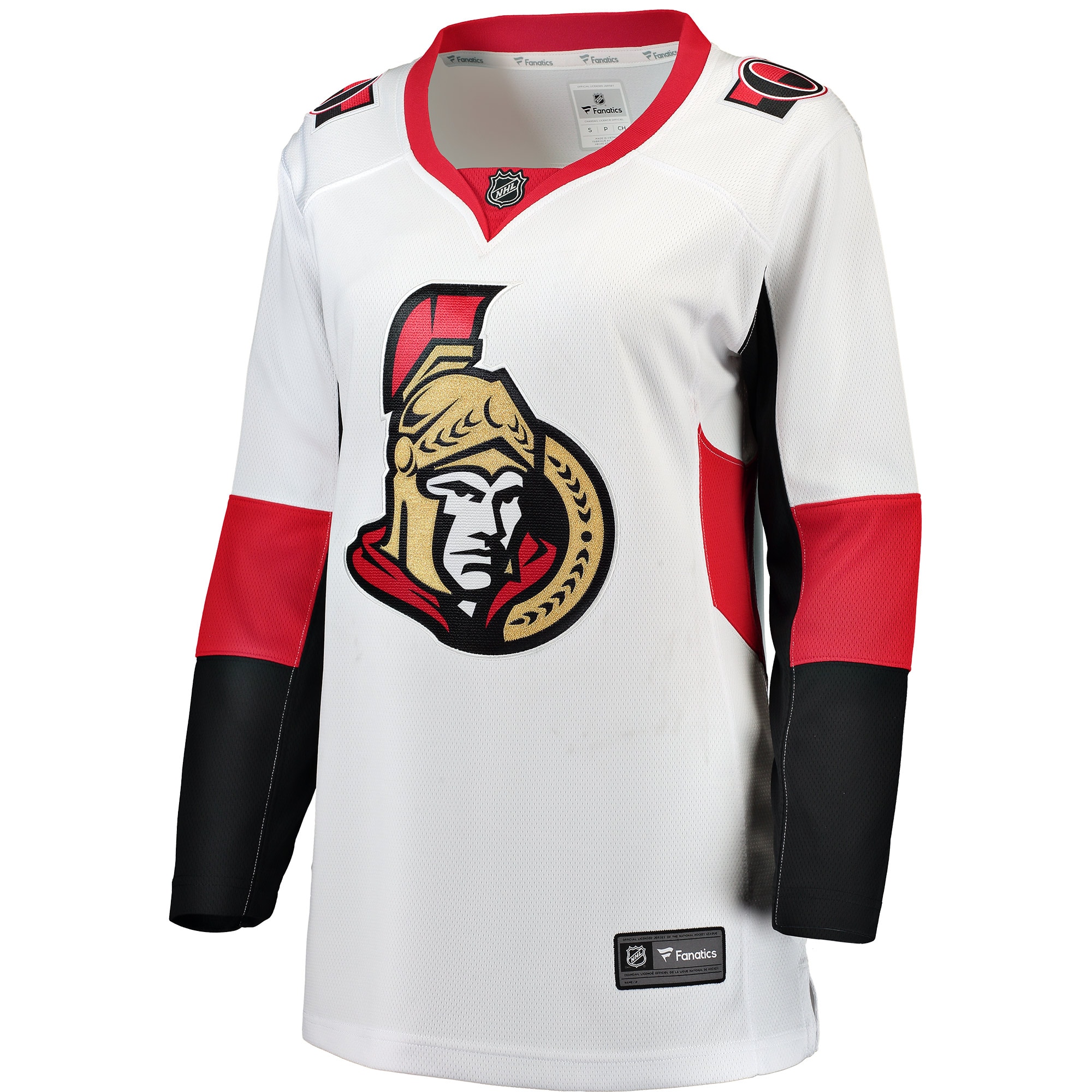 Ottawa Senators Fanatics Branded Women's Away Breakaway Jersey - White - vstockx