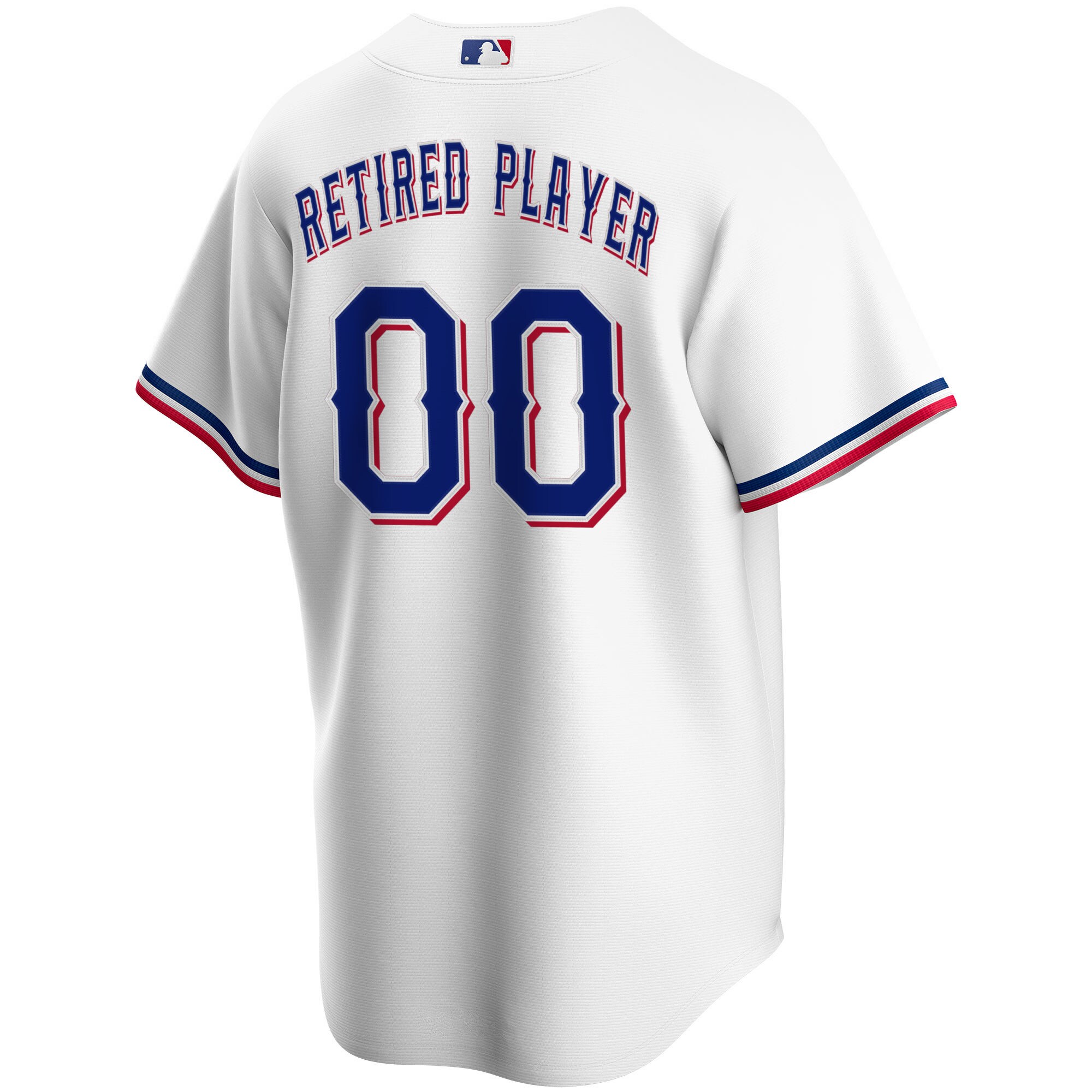 Texas Rangers Nike Home Pick-A-Player Retired Roster Replica Jersey - White - vstockx
