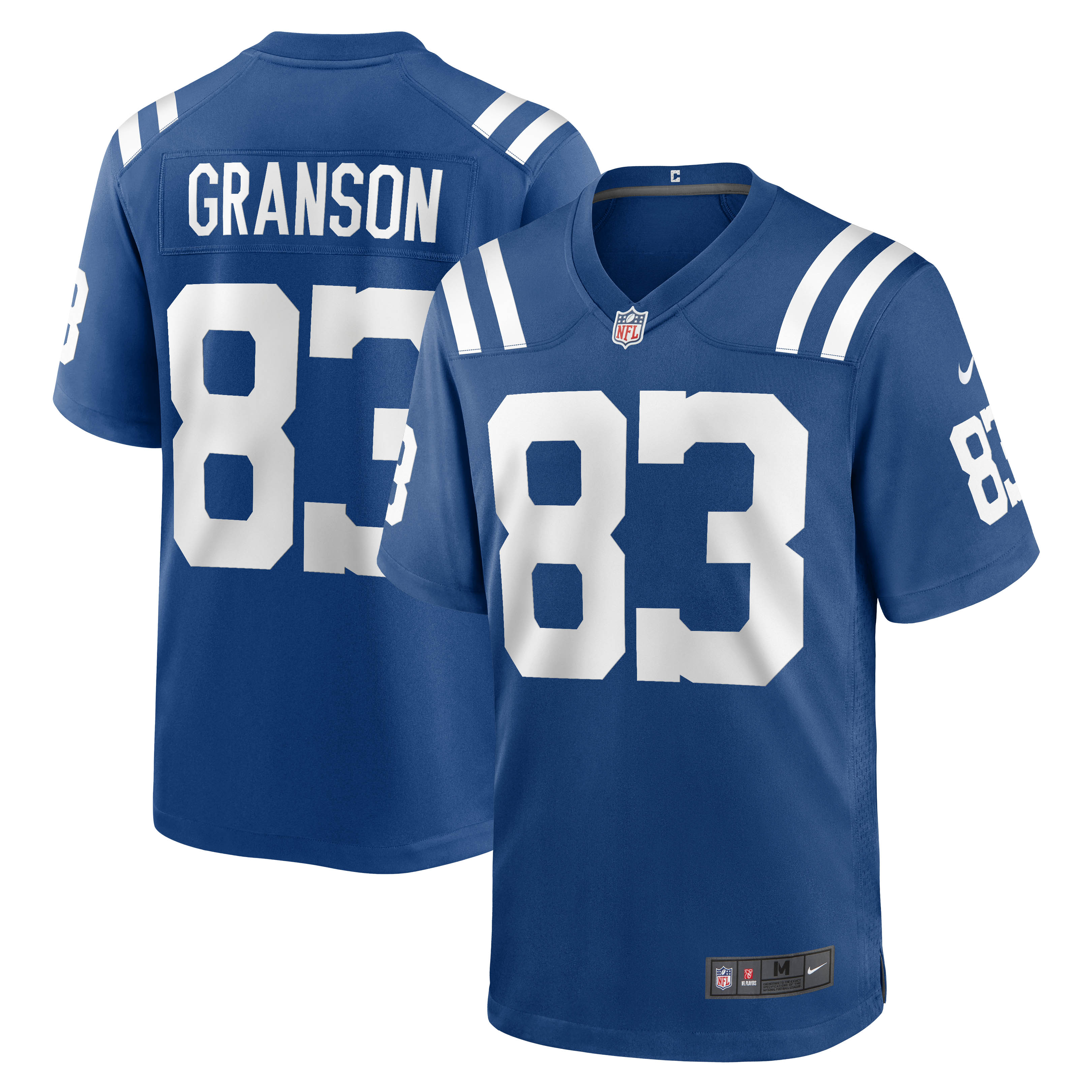 Kylen Granson Indianapolis Colts Nike Game Jersey - Royal - vstockx