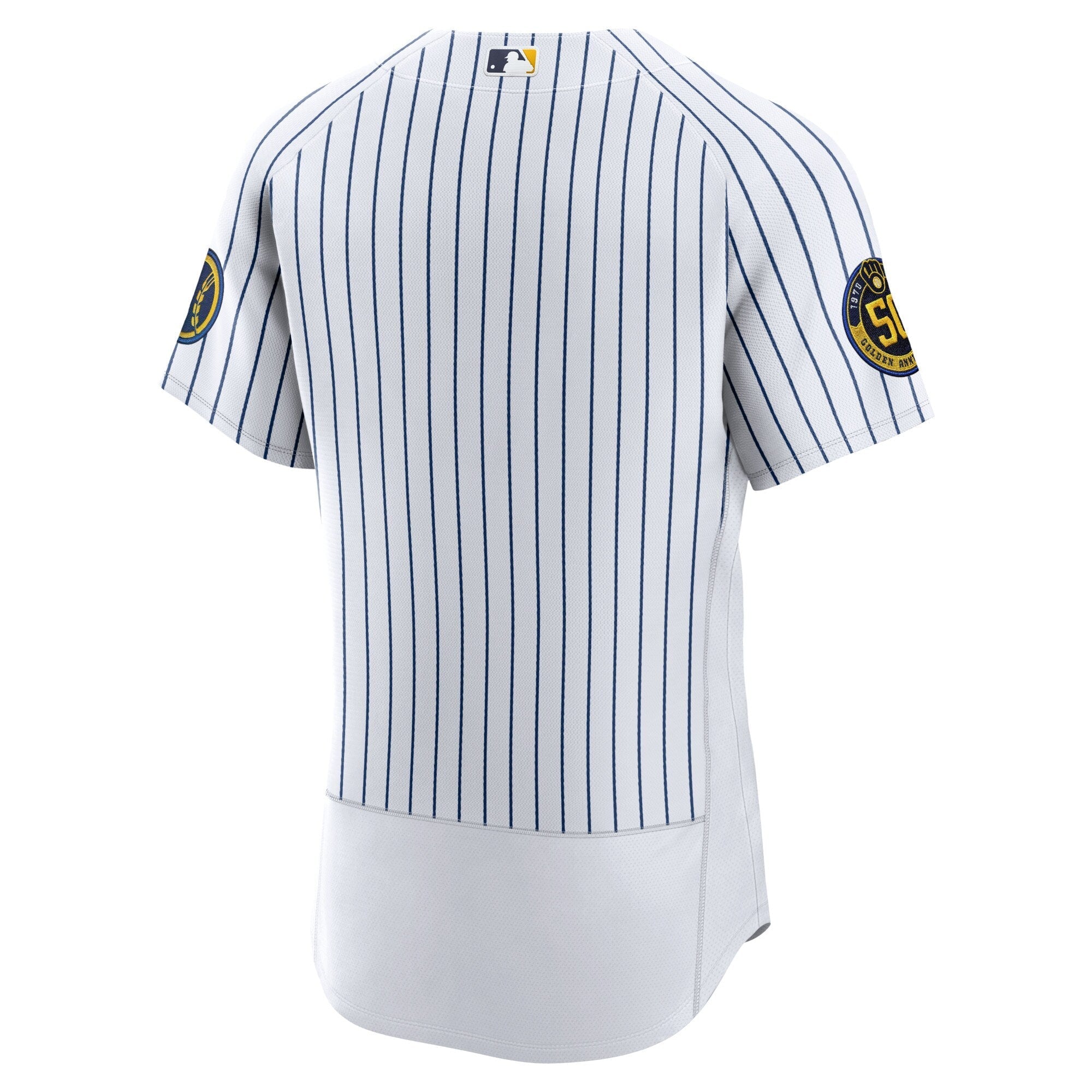 Men's Nike White Milwaukee Brewers Alternate Authentic Team Jersey - vstockx