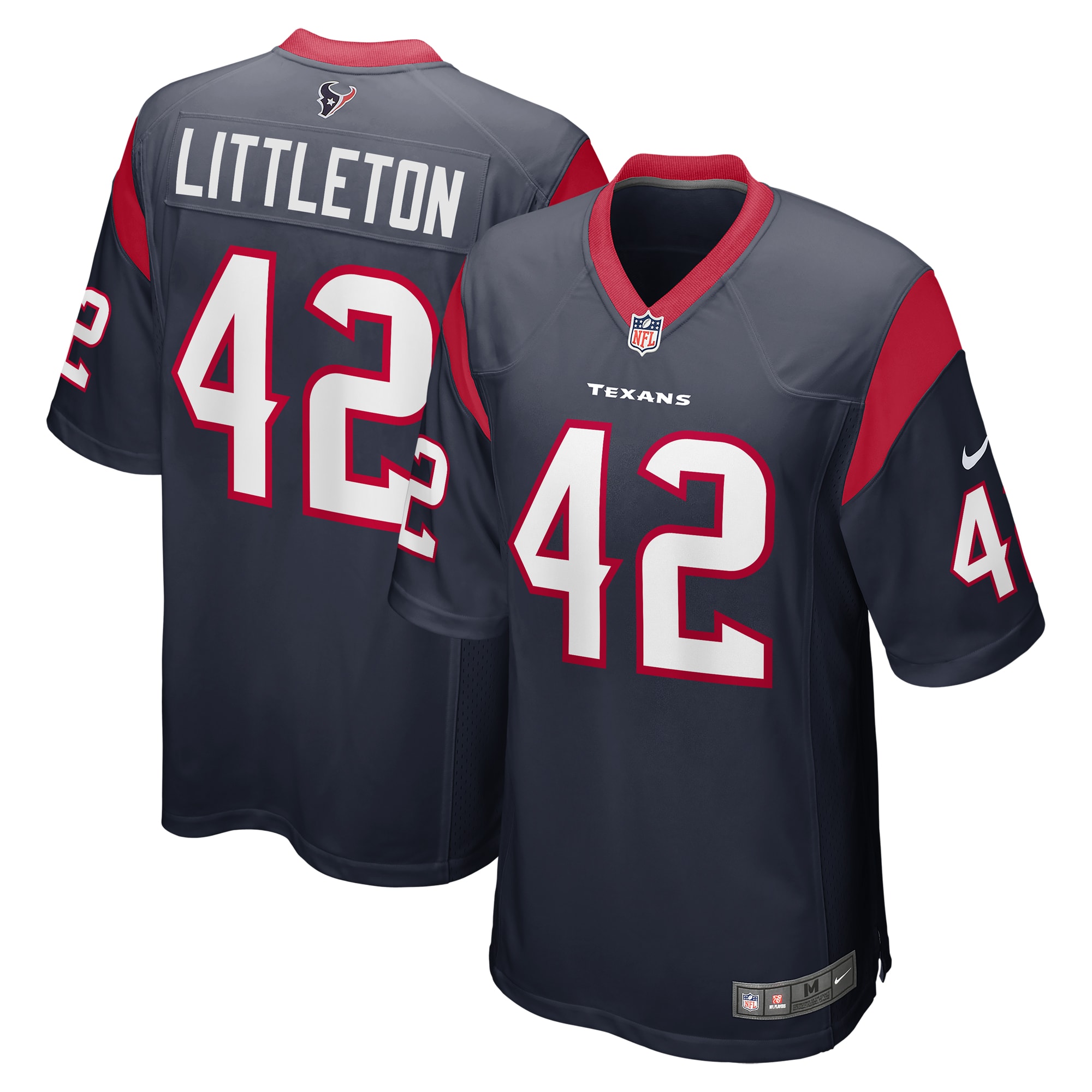 Cory Littleton Houston Texans Nike Game Player Jersey - Navy - vstockx