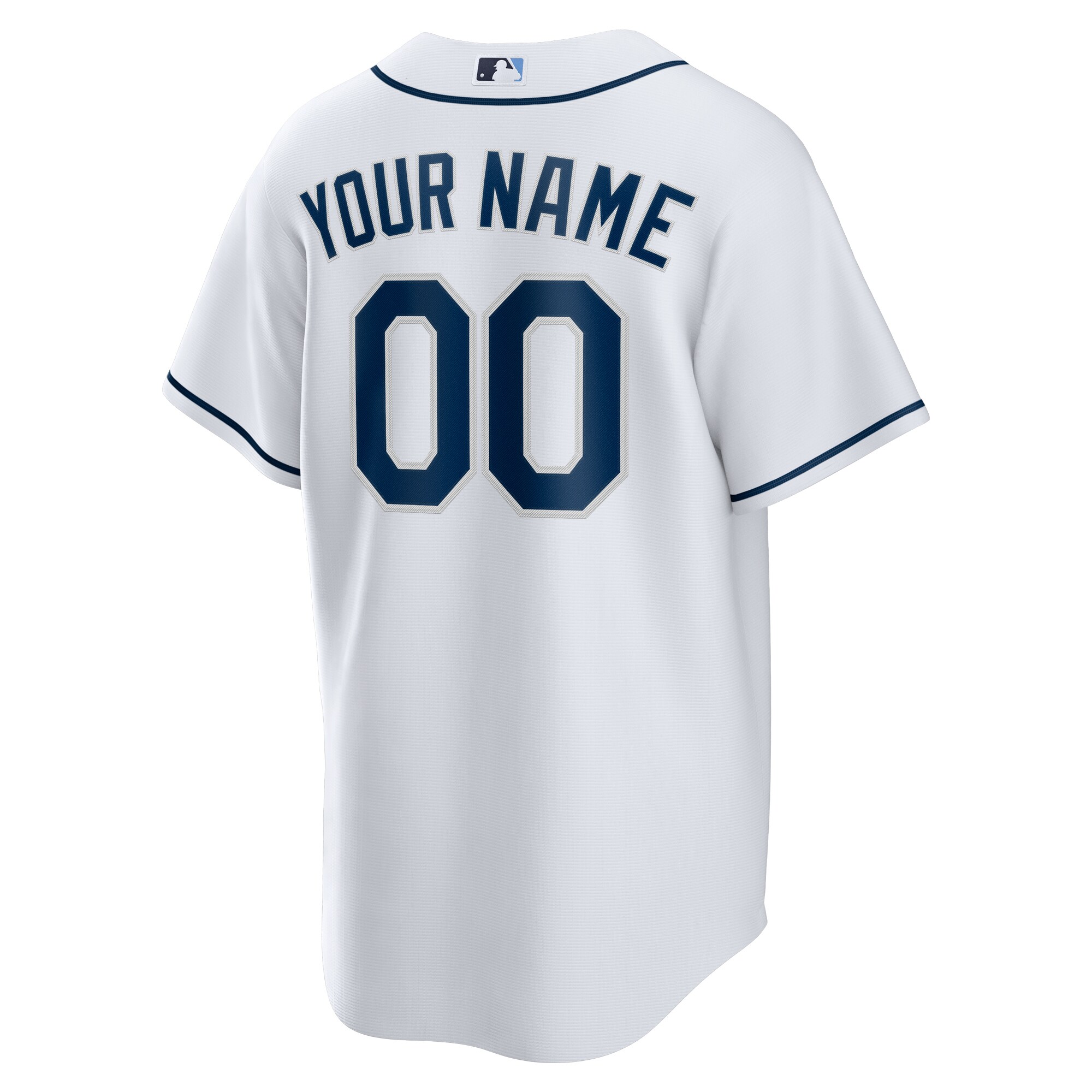 Tampa Bay Rays Nike Home Replica Custom Jersey - White - vstockx
