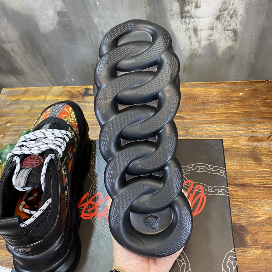 Versace Chain Reaction Twill - vstockx