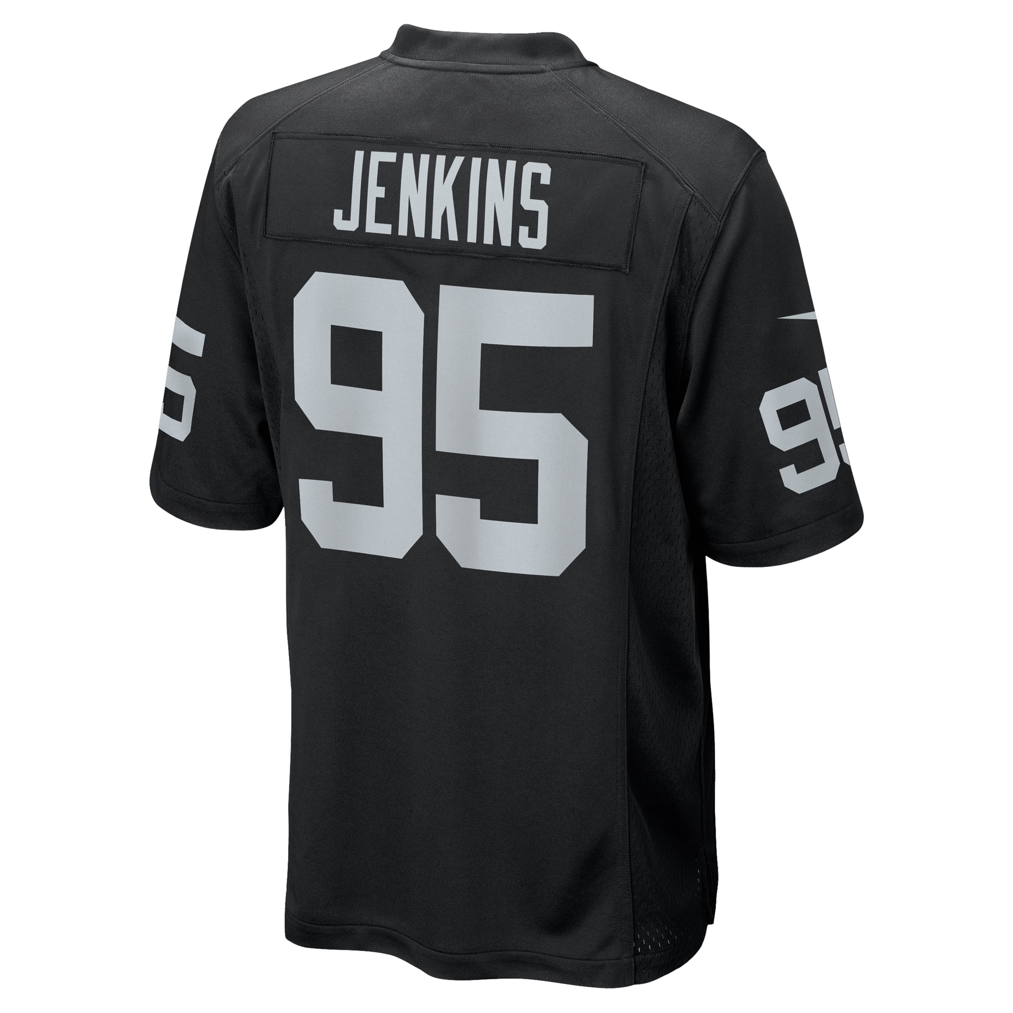 John Jenkins Las Vegas Raiders Nike Game Jersey - Black - vstockx