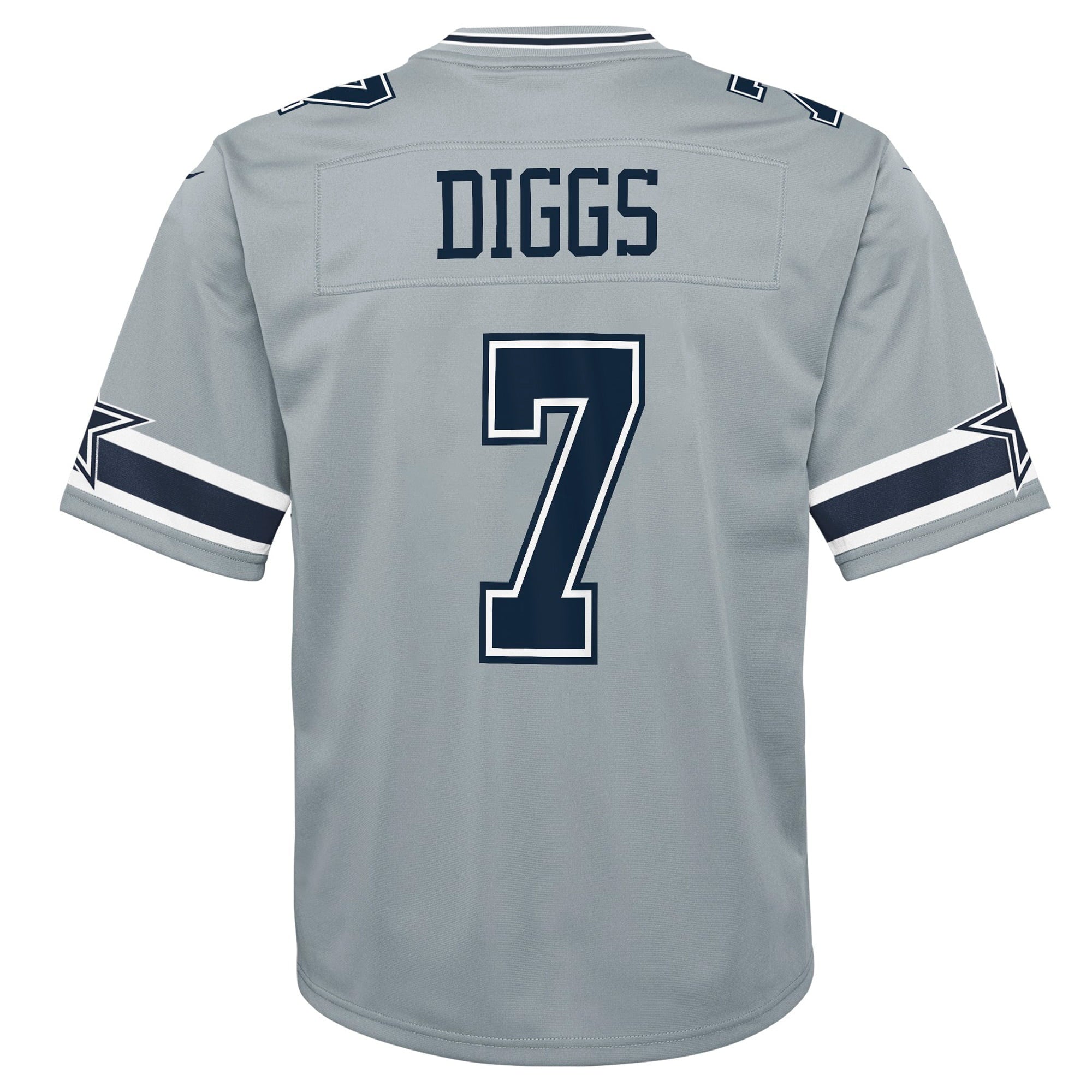 Youth Nike Trevon Diggs Silver Dallas Cowboys Inverted Game Jersey - vstockx