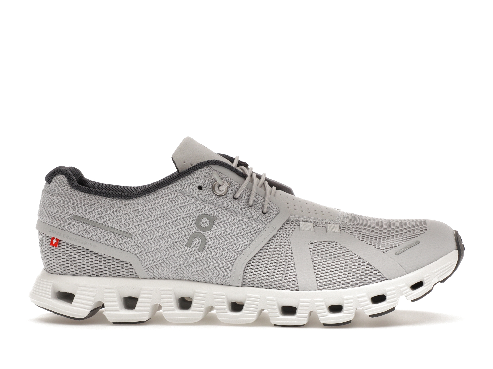 On Running Cloud 5 Glacier Grey White - vstockx