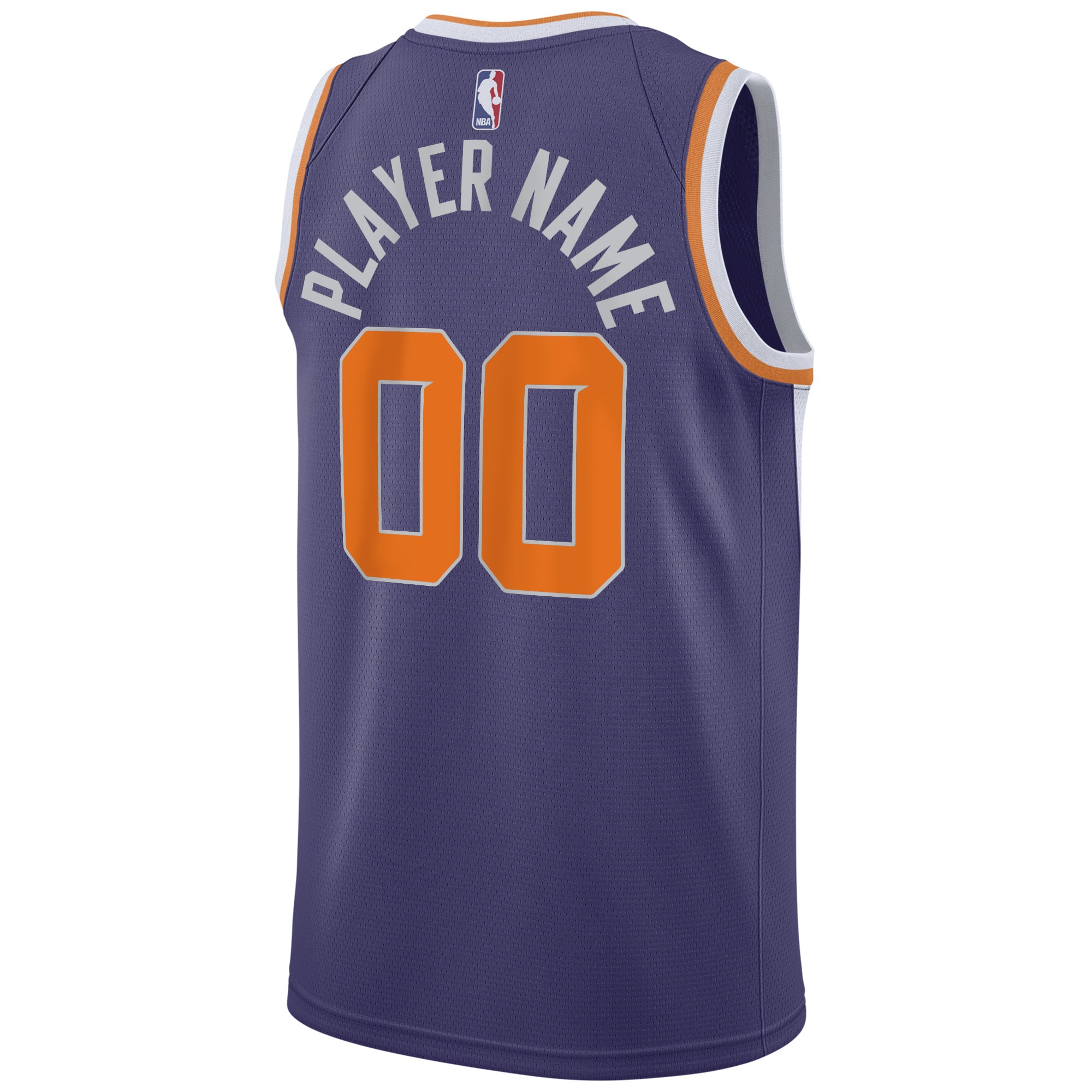Phoenix Suns Nike 2020/21 Swingman Custom Jersey - Icon Edition - Purple - vstockx