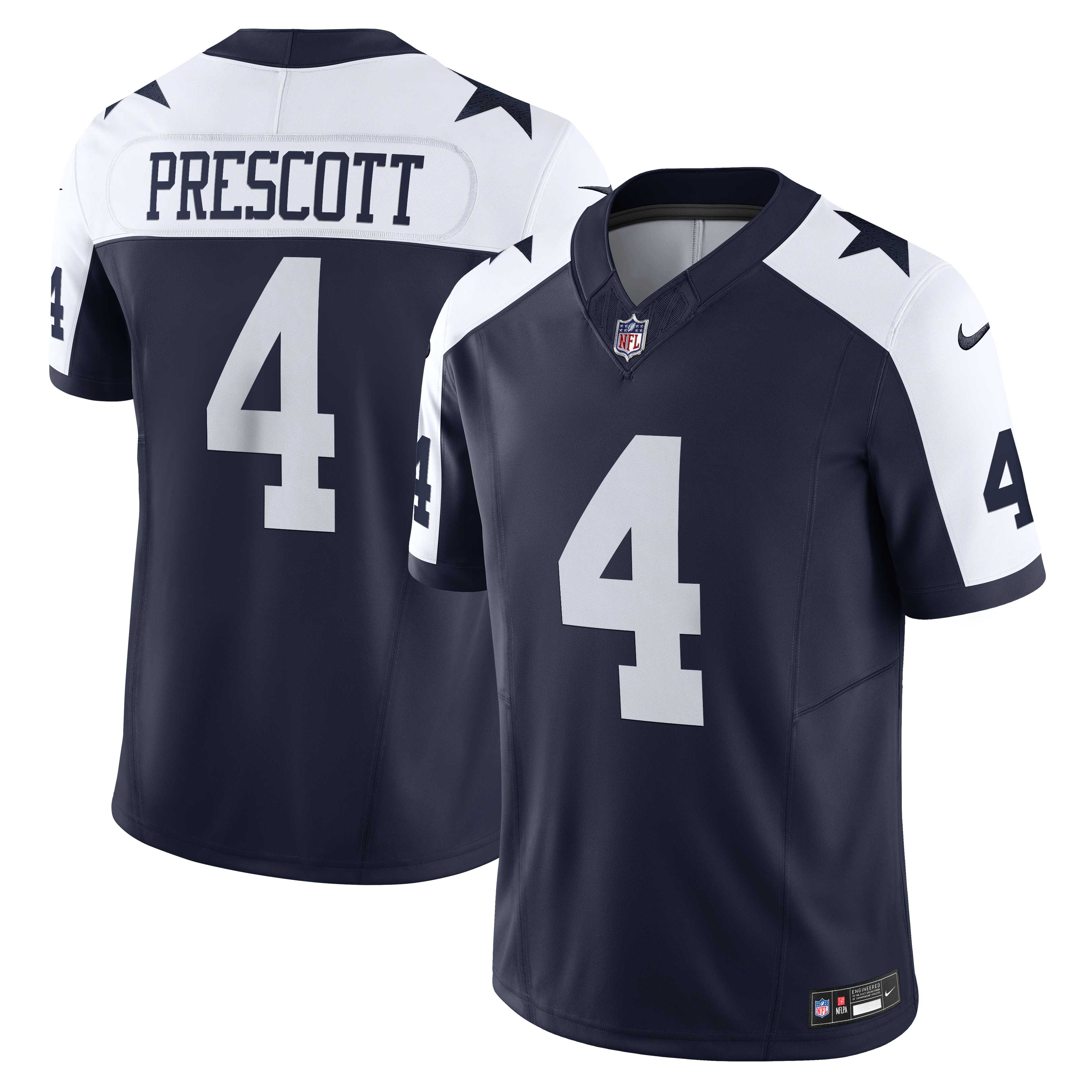 Dak Prescott Dallas Cowboys Nike Vapor F.U.S.E. Limited Jersey - Navy - vstockx