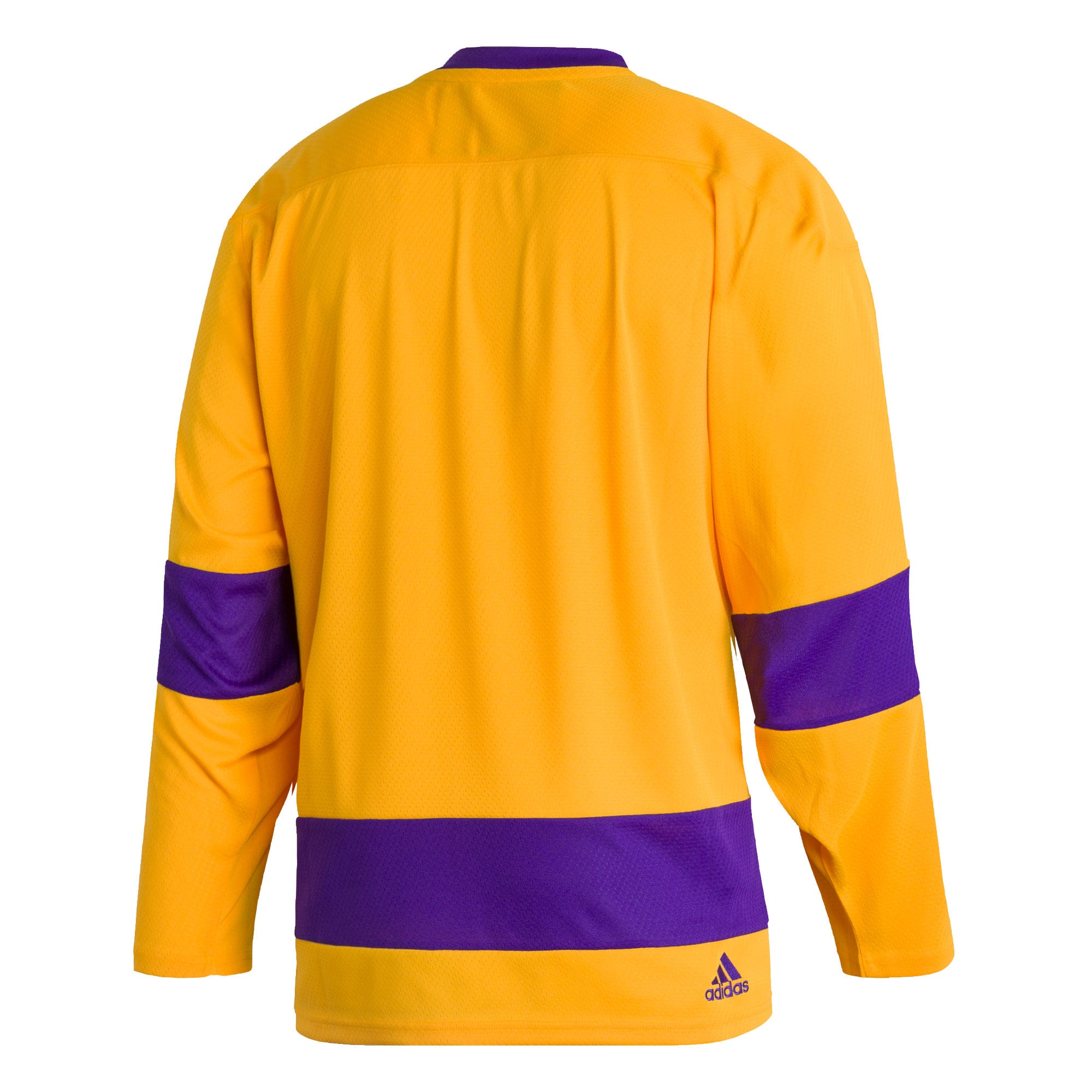 Los Angeles Kings adidas Team Classics Authentic Blank Jersey - Gold - vstockx