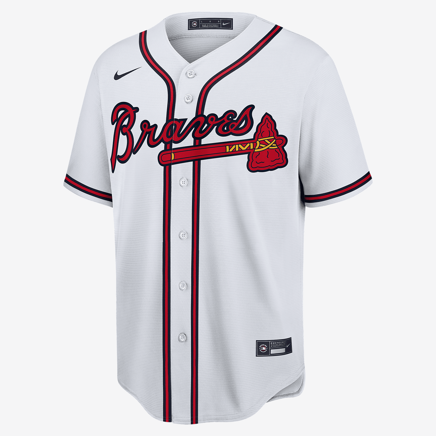MLB Atlanta Braves (Ronald Acu?a Jr.) Men's Replica Baseball Jersey - White - vstockx