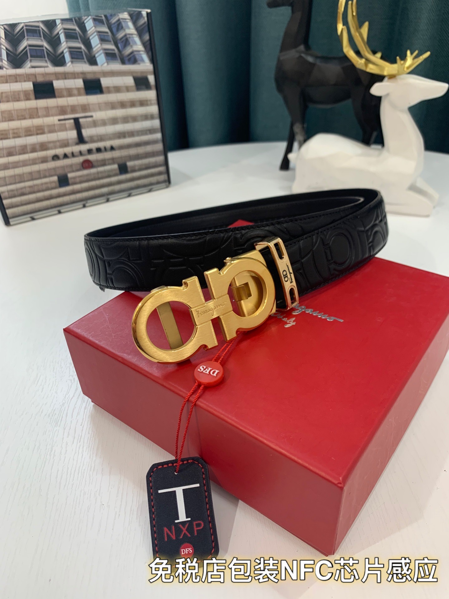Streetwear Belt Ferragamo 319187 size:3.5cm - vstockx