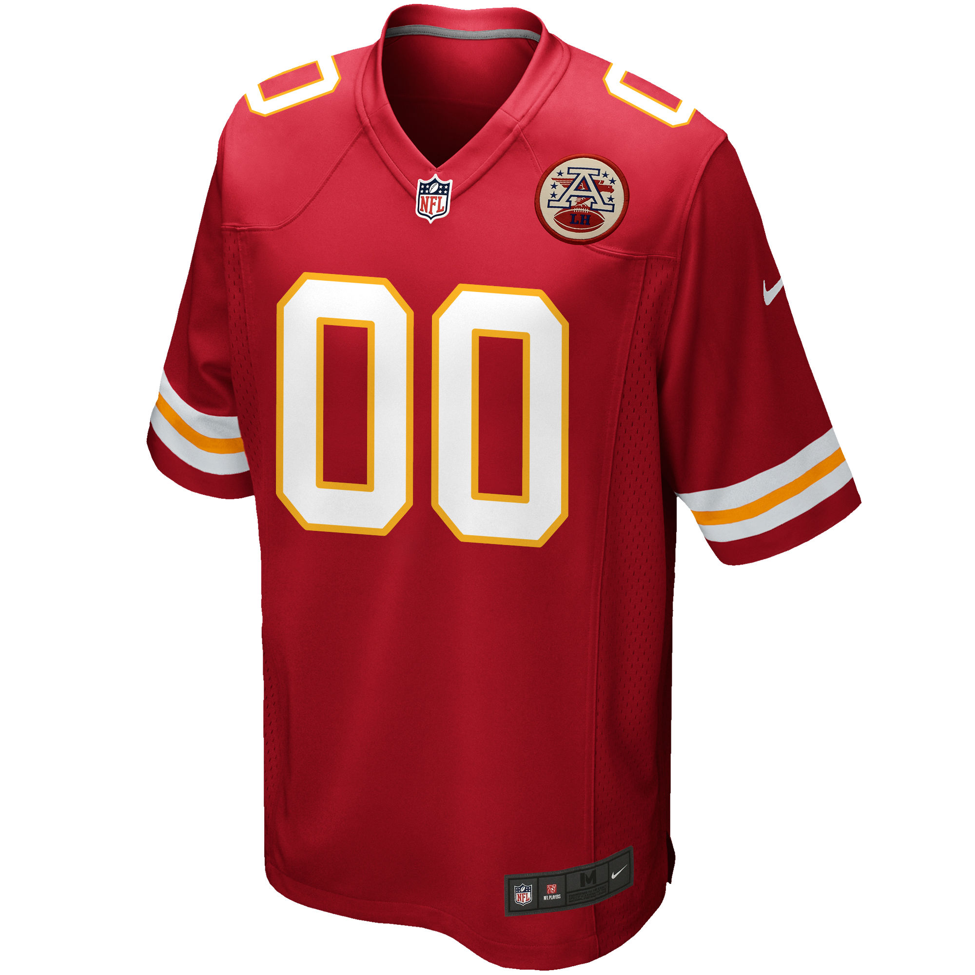 Kansas City Chiefs Nike Custom Game Jersey - Red - vstockx