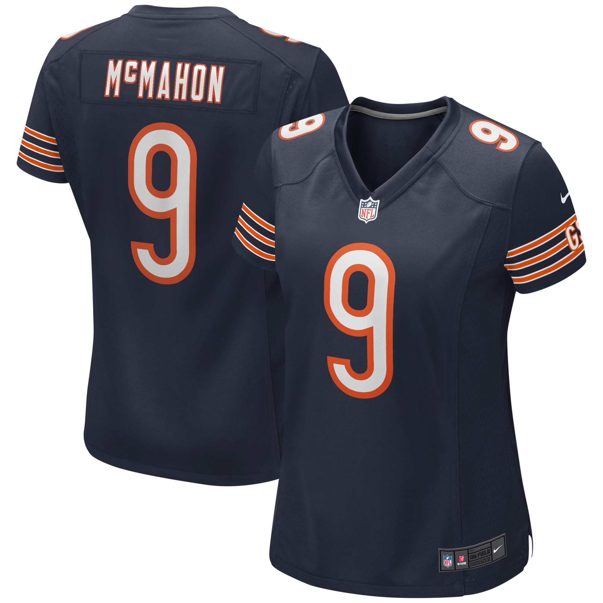 Jim McMahon Chicago Bears Nike Women's Game Retired Player Jersey - Navy - vstockx