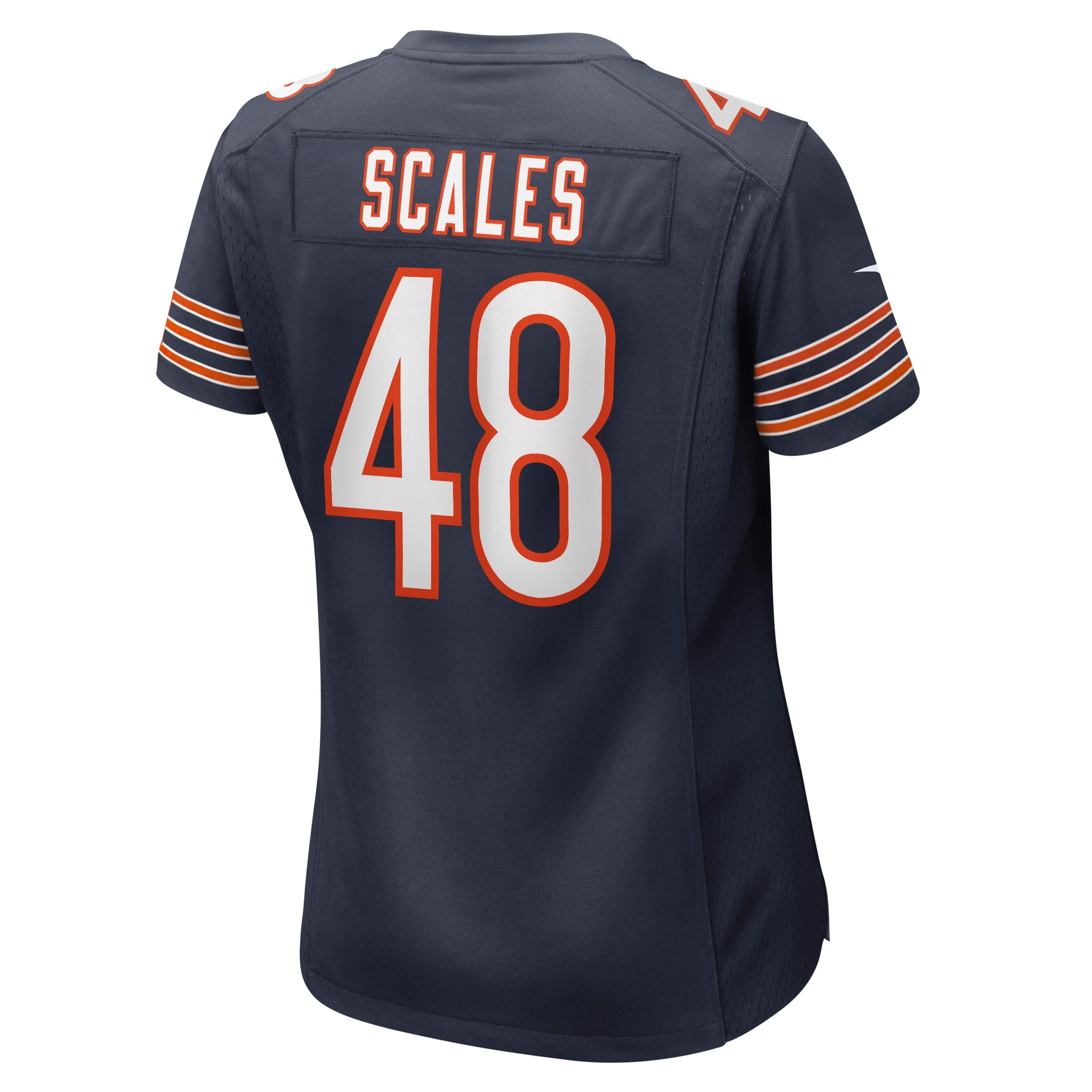 Women's Nike Patrick Scales Navy Chicago Bears Game Jersey - vstockx