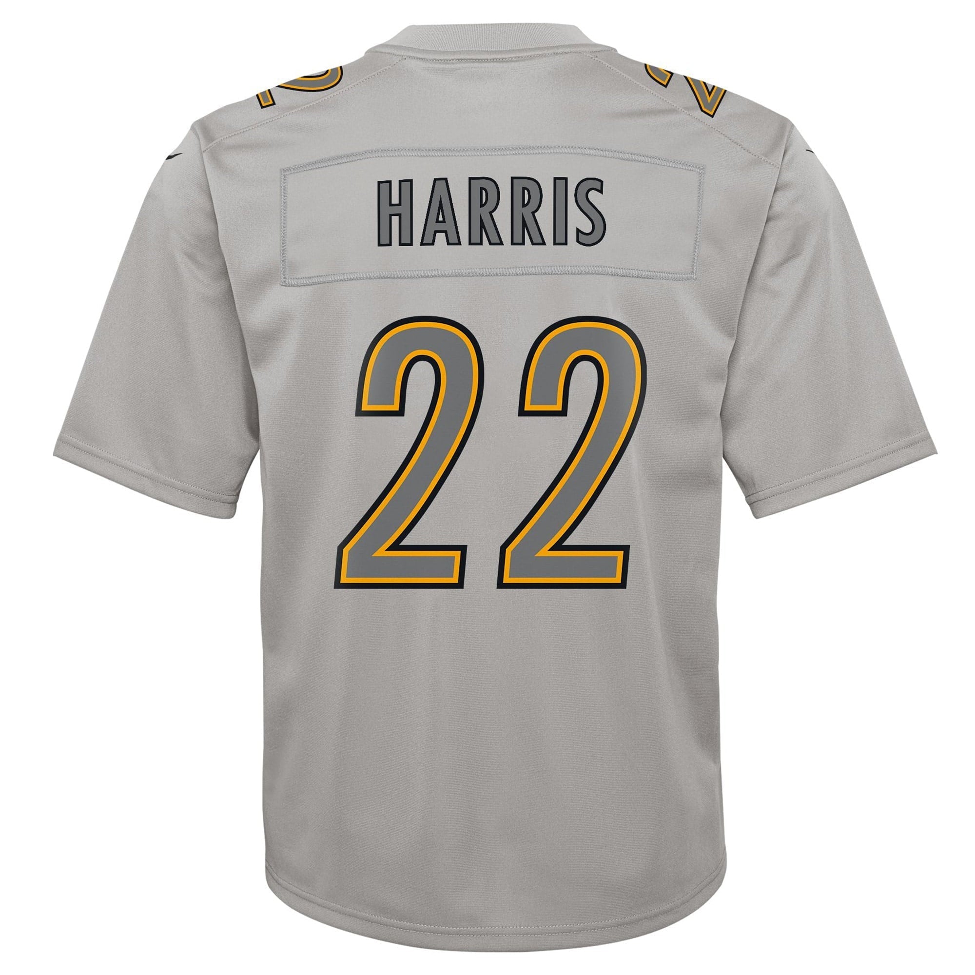 Youth Nike Najee Harris Gray Pittsburgh Steelers Atmosphere Game Jersey - vstockx