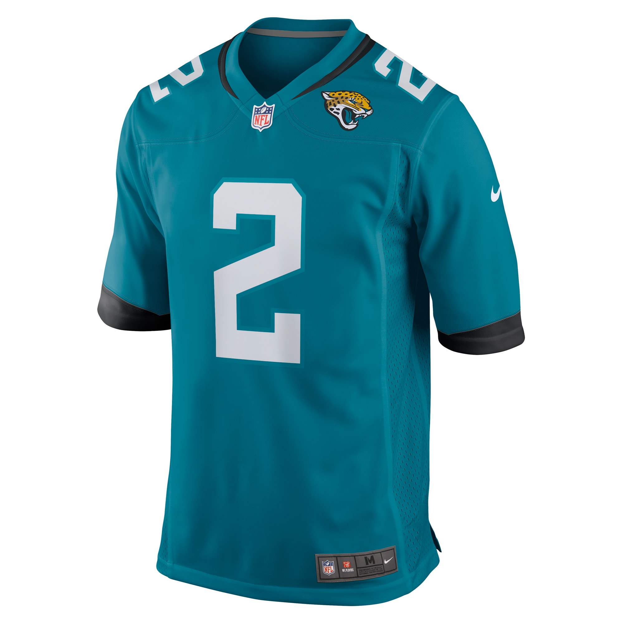 Rayshawn Jenkins Jacksonville Jaguars Nike Game Player Jersey - Teal - vstockx