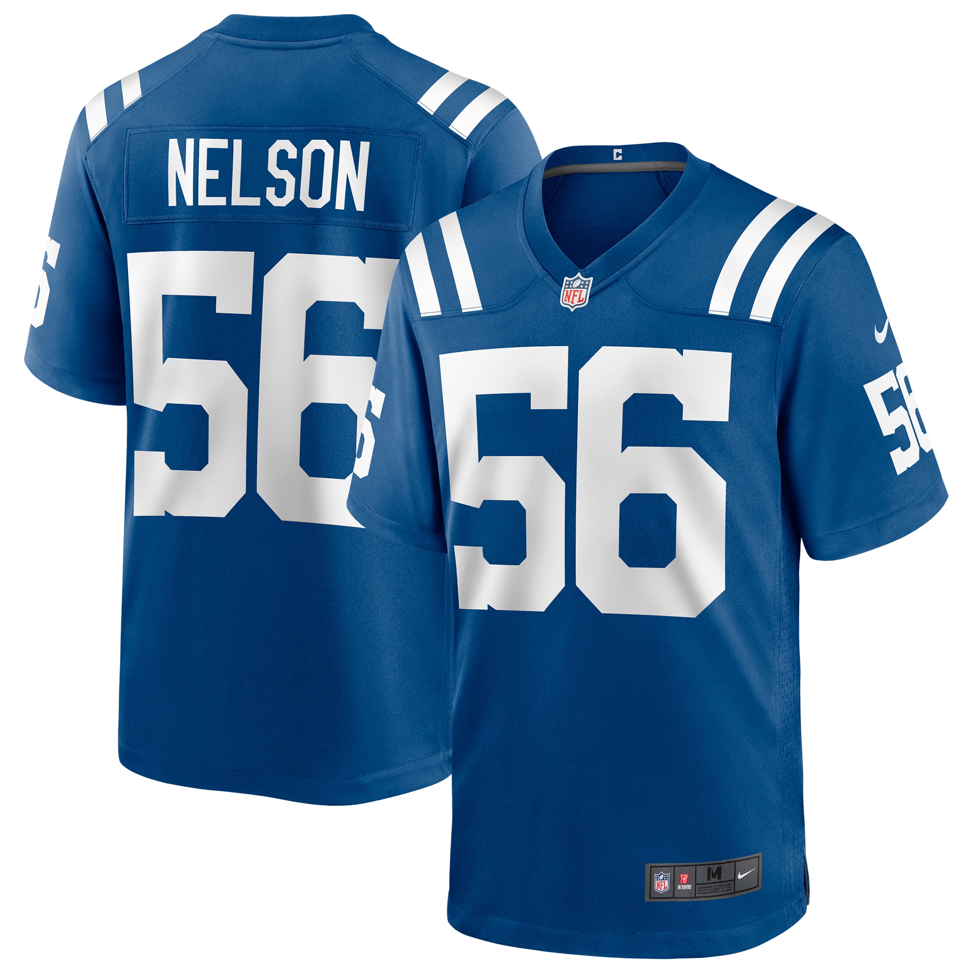 Quenton Nelson Indianapolis Colts Nike Player Game Jersey - Royal - vstockx