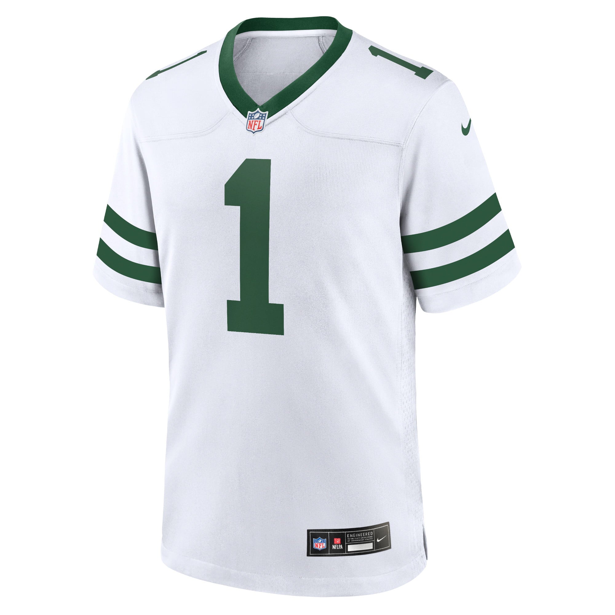 Men's Nike Ahmad Sauce Gardner White New York Jets Legacy Player Game Jersey - vstockx