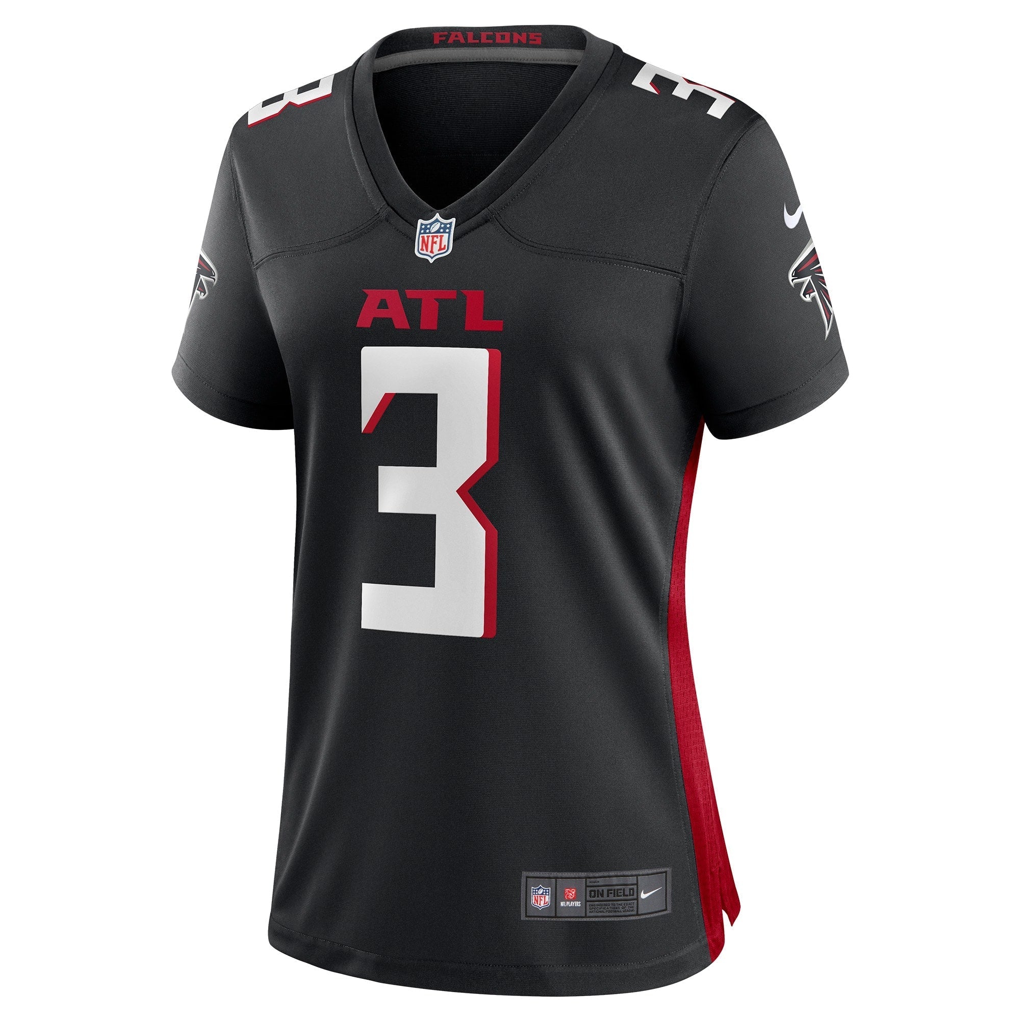 Women's Nike Mykal Walker Black Atlanta Falcons Game Player Jersey - vstockx