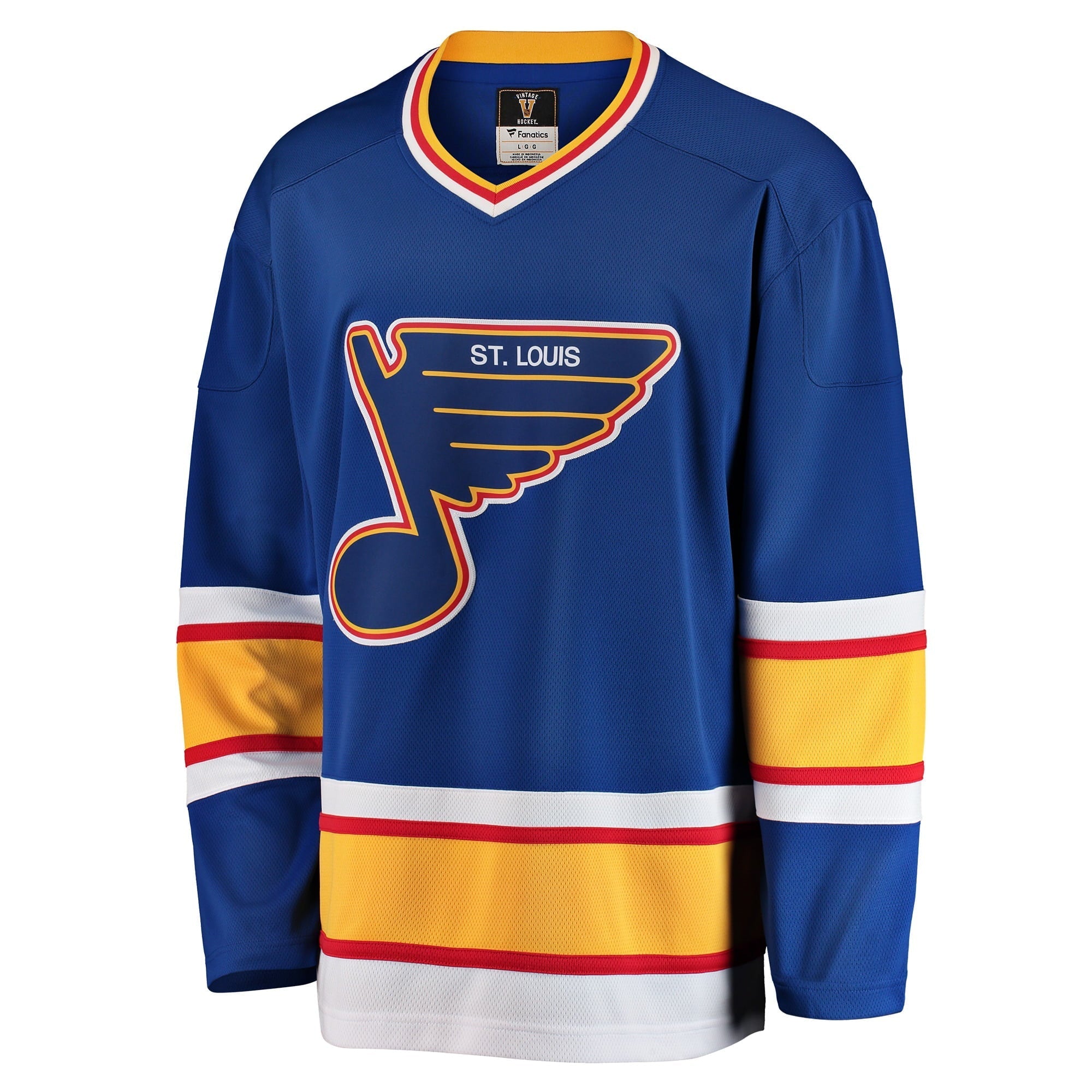 Men's Fanatics Branded Blue St. Louis Blues Premier Breakaway Heritage Blank Jersey - vstockx