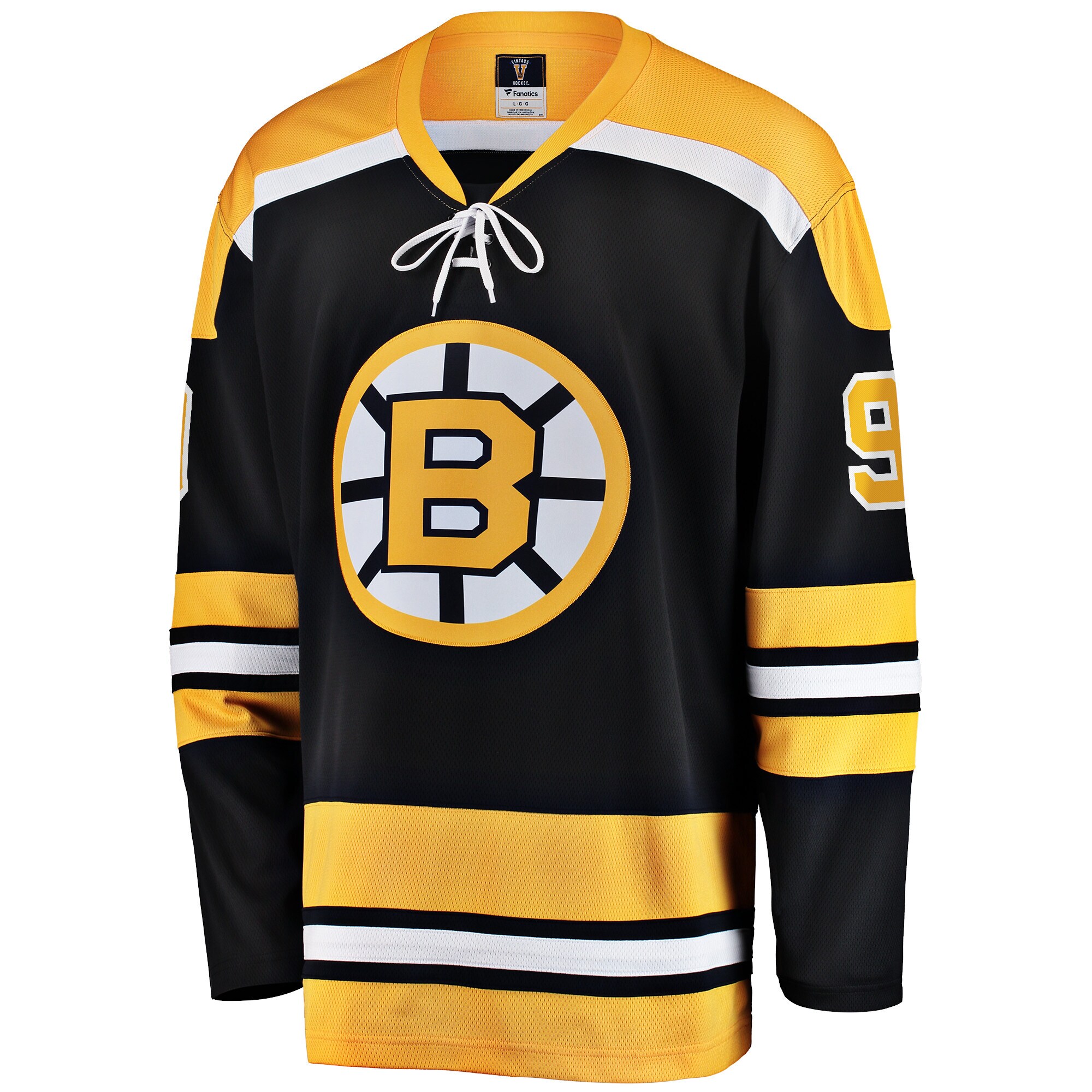 John Bucyk Boston Bruins Fanatics Branded Premier Breakaway Retired Player Jersey - Black - vstockx