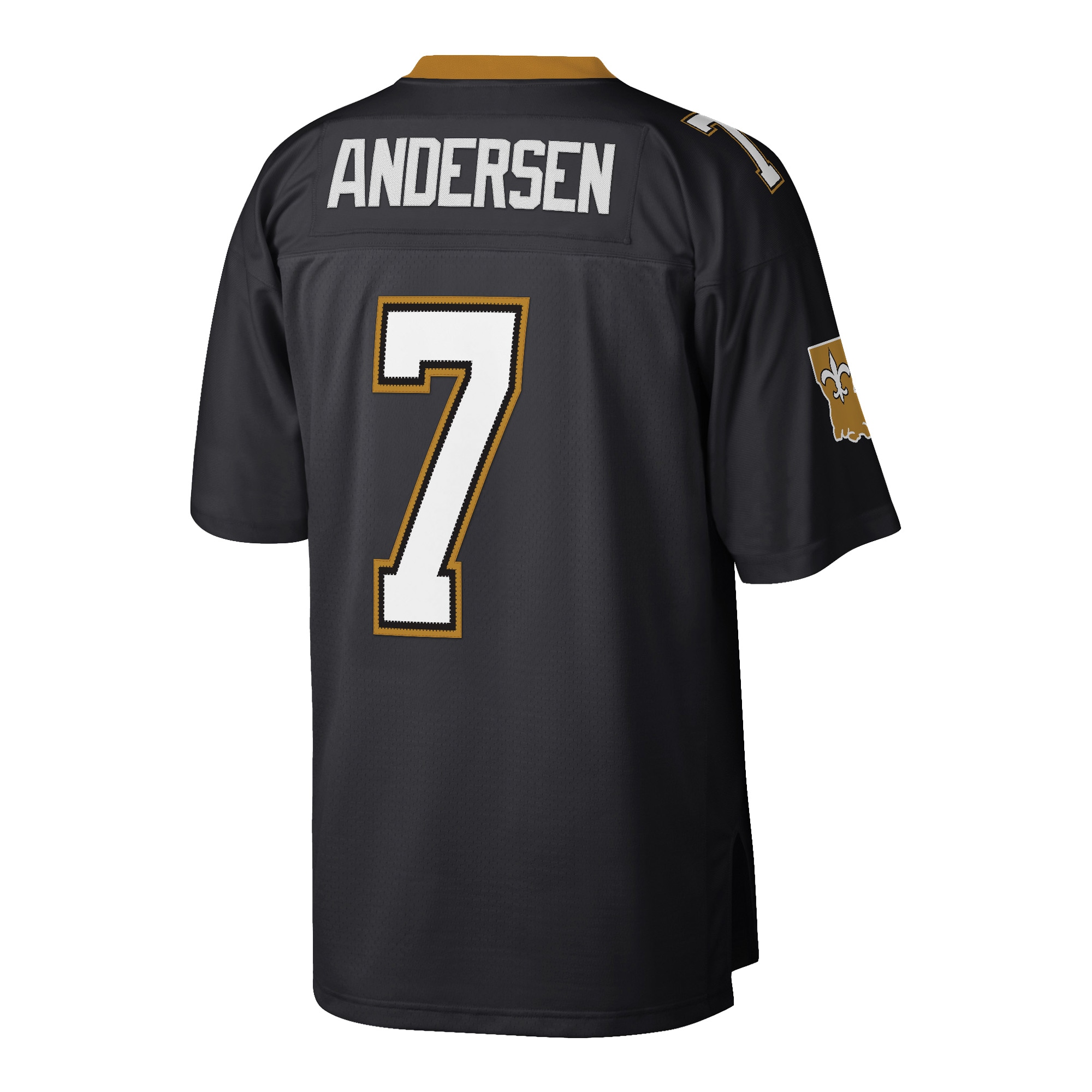 Morten Andersen New Orleans Saints Mitchell & Ness Retired Player Legacy Replica Jersey - Black - vstockx
