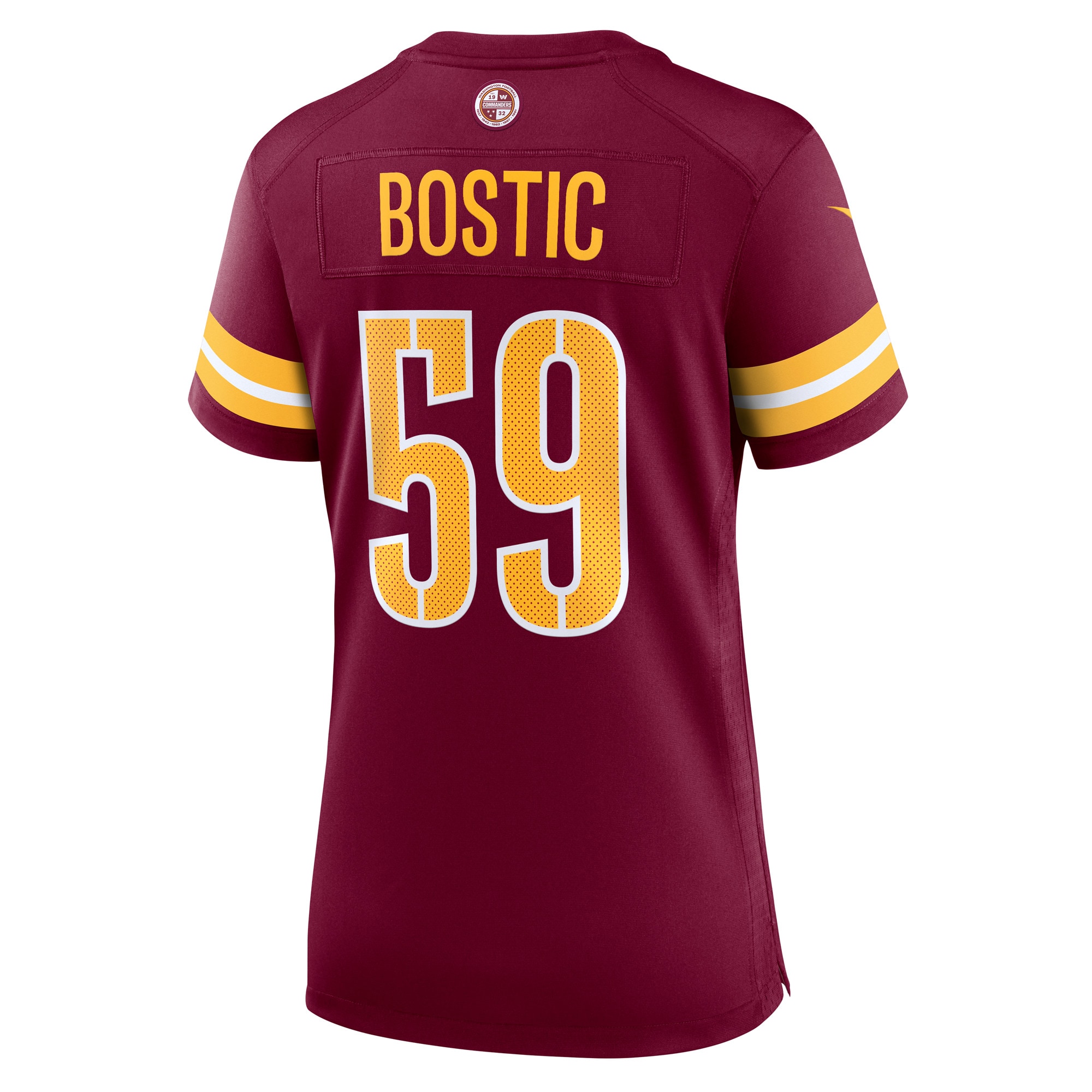 Jon Bostic Washington Commanders Nike Women's Game Player Jersey - Burgundy - vstockx