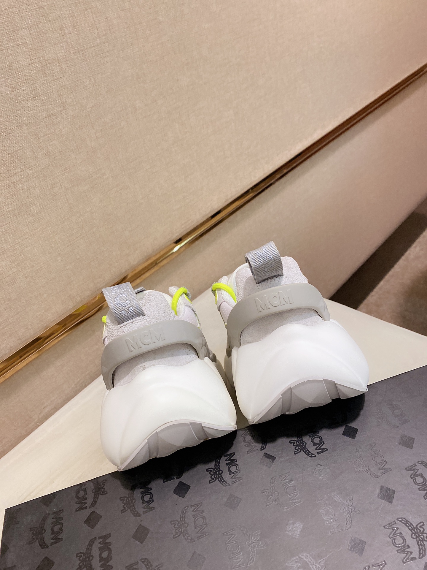 MCM Low Top Logo Lace-up Sneakers 11 - vstockx