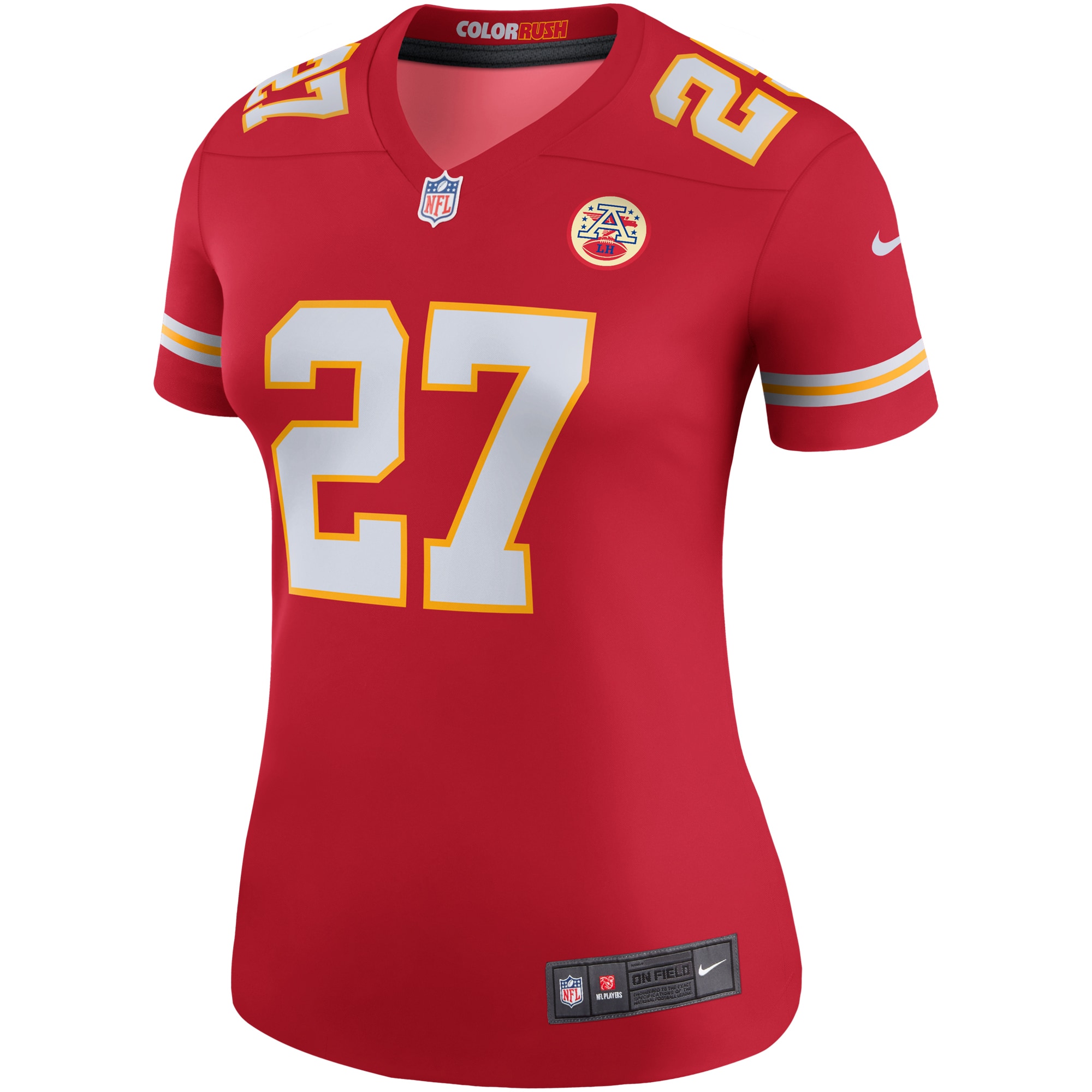 Kareem Hunt Kansas City Chiefs Nike Women's Color Rush Legend Player Jersey - Red - vstockx
