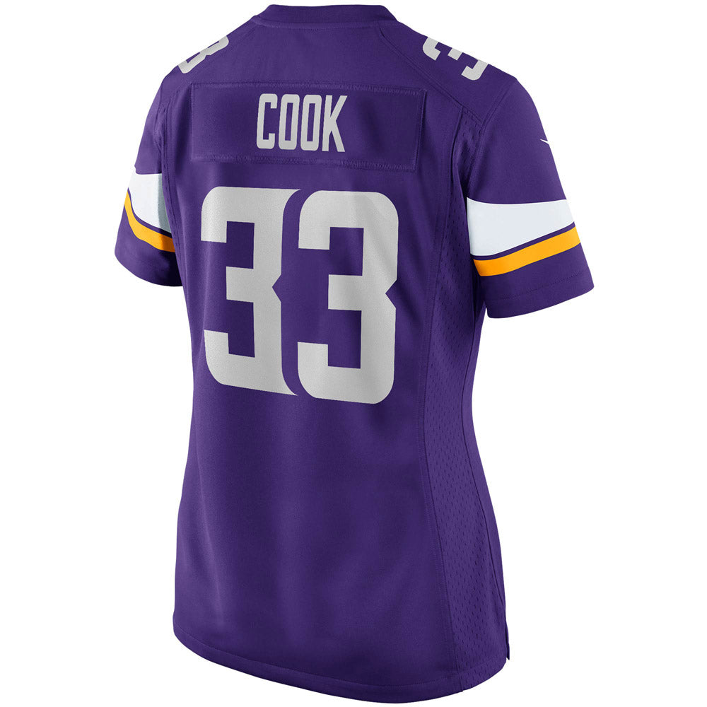 Women's Minnesota Vikings Dalvin Cook Player Game Jersey Purple - vstockx